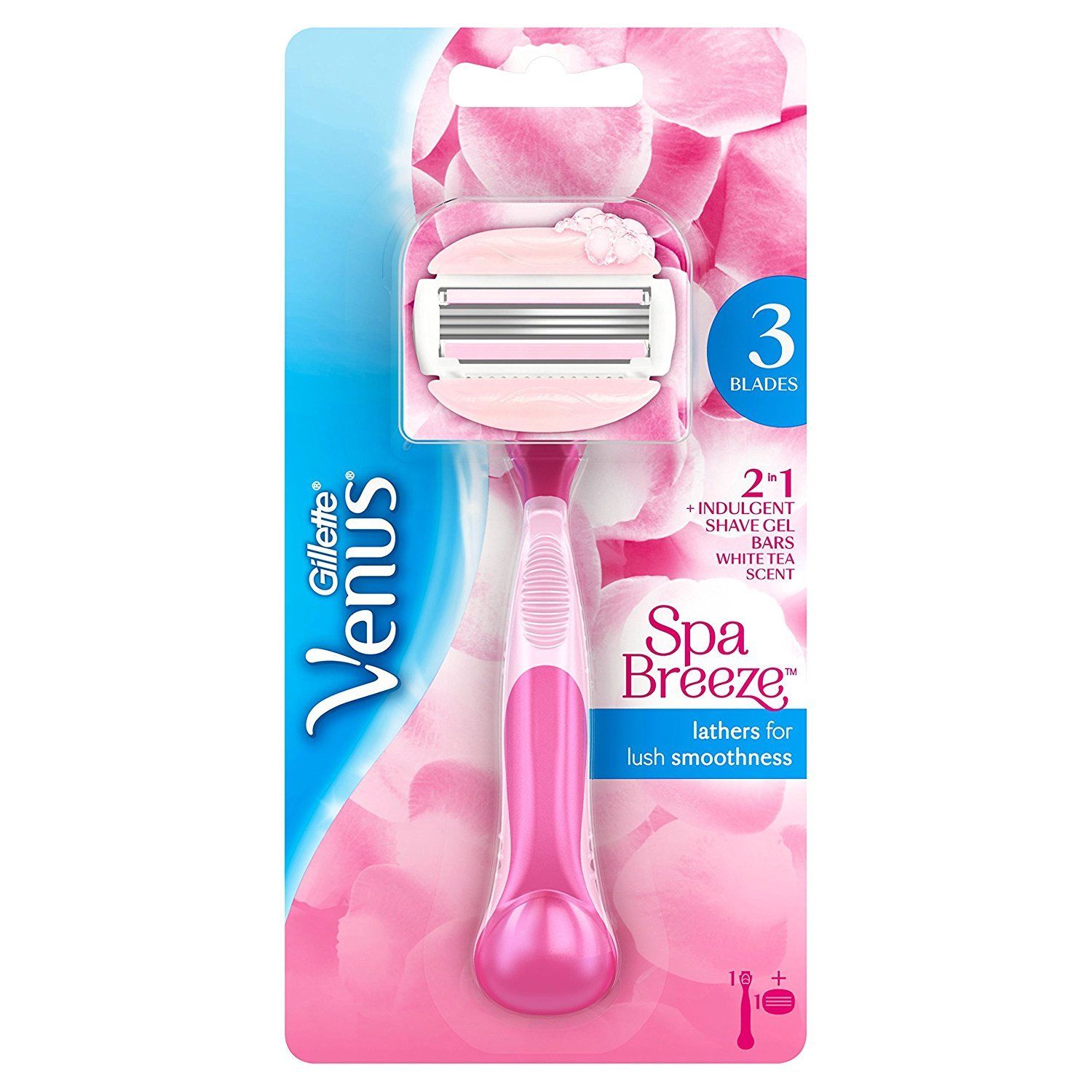 Buy Gillette Venus Spa Breeze Razor Up Blades Online