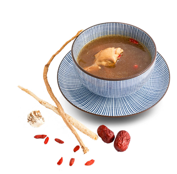 滋补鸡汤  Soup of Chicken and Chinese Herbs
