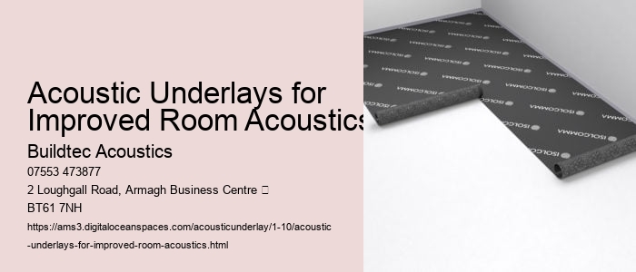 Acoustic Underlays in Retail and Commercial Spaces