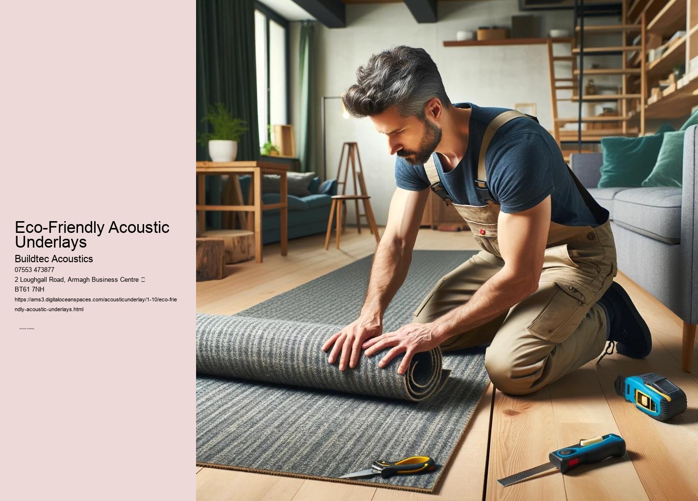 Acoustic Underlays for Ceiling and Wall Soundproofing