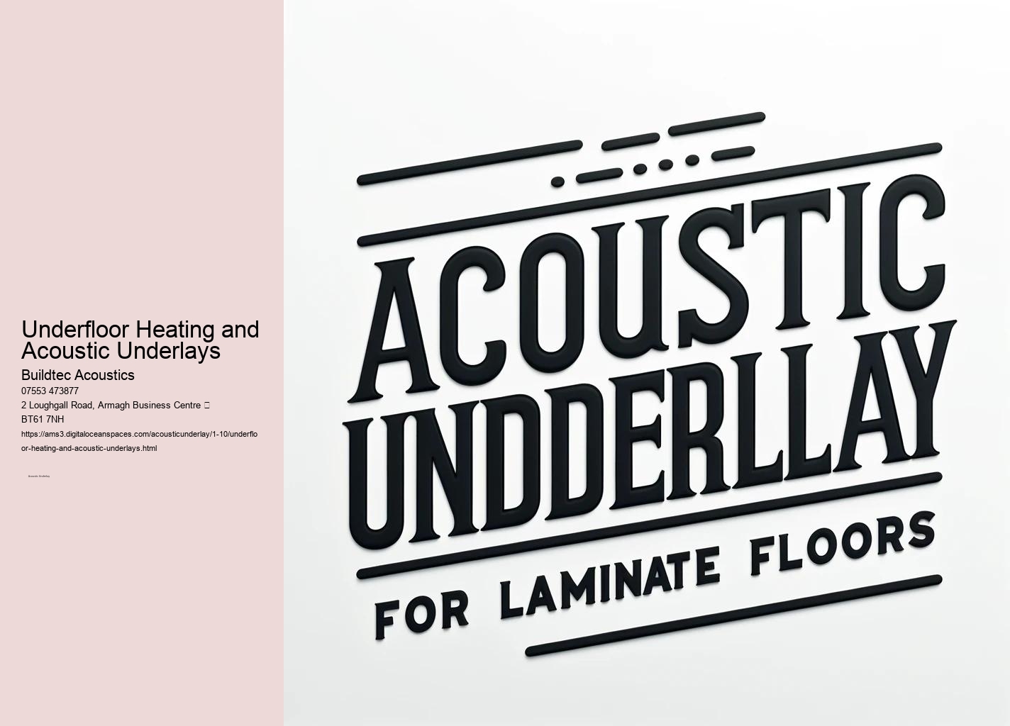 LEED Certification for Acoustic Underlays