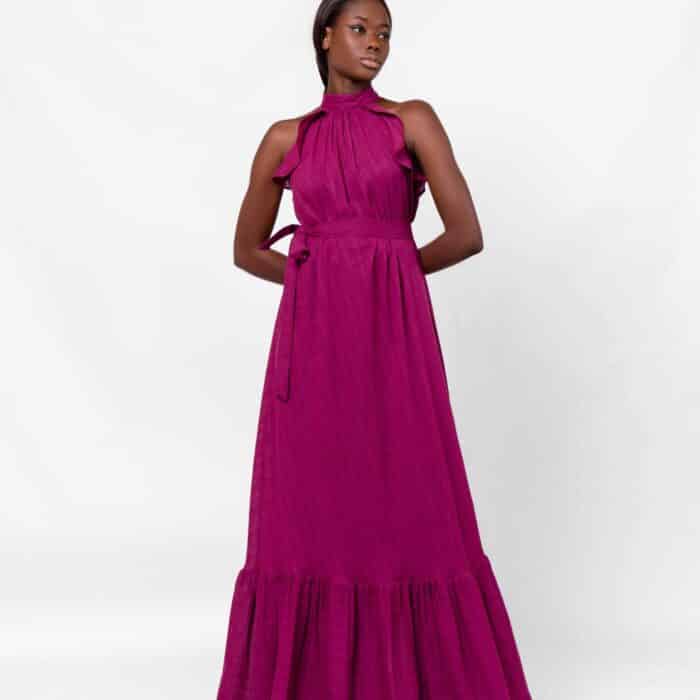 ROBE MAXI À  NOUER