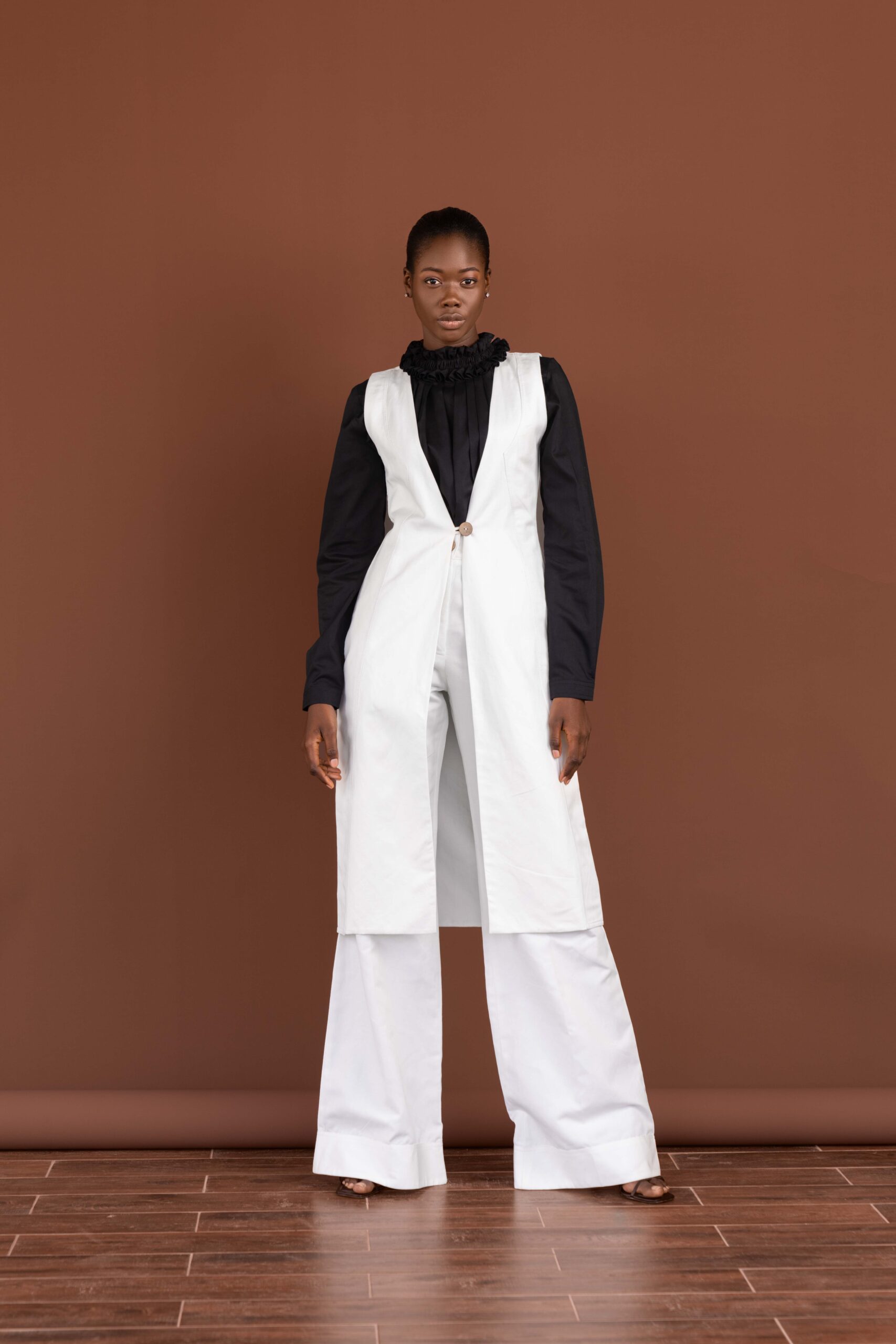 PANTALON LIN BLANC – Image 4