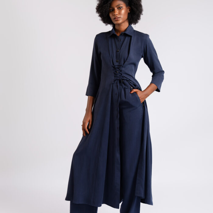 ENSEMBLE FLUIDE À LACETS
