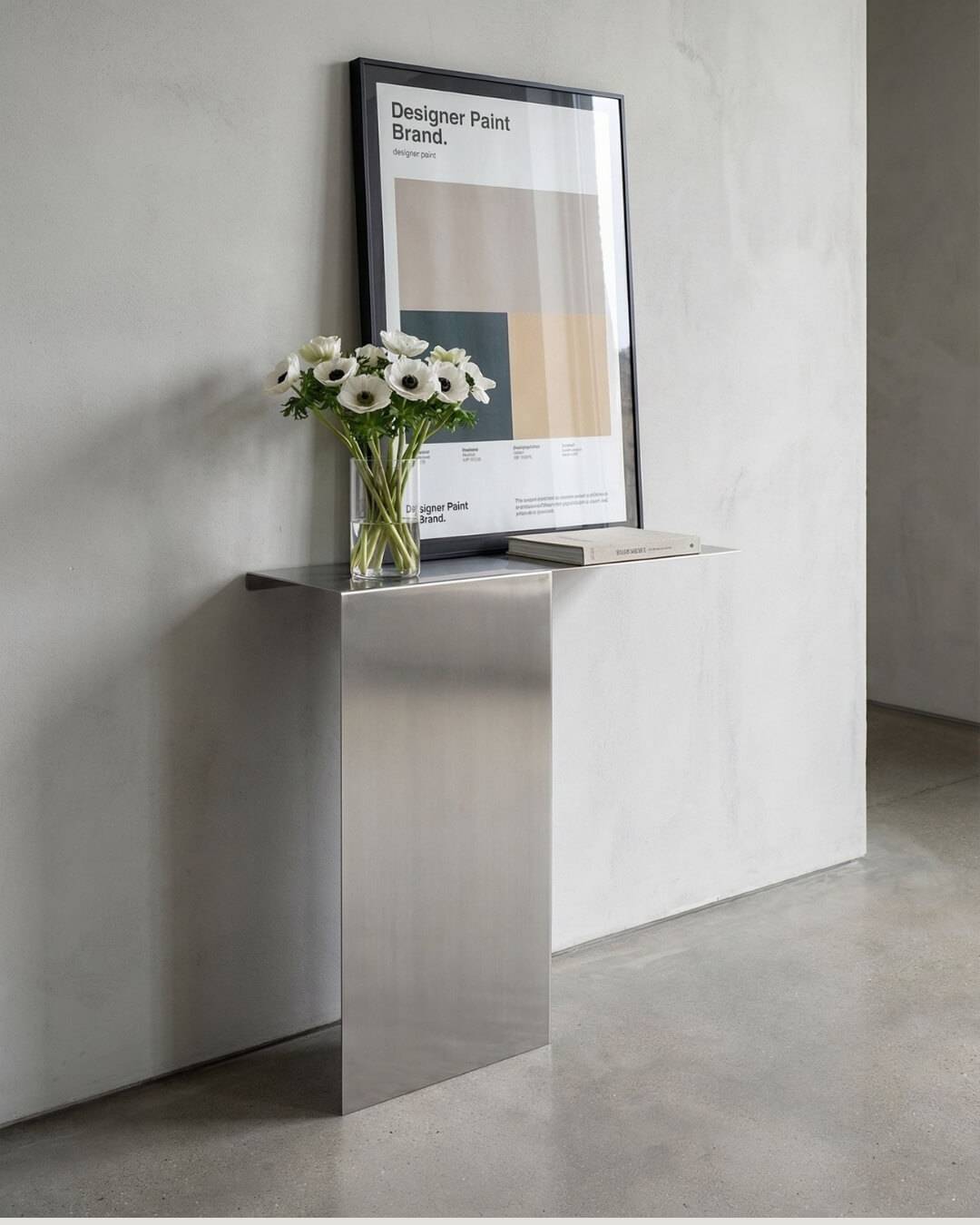 AILA Steel Console