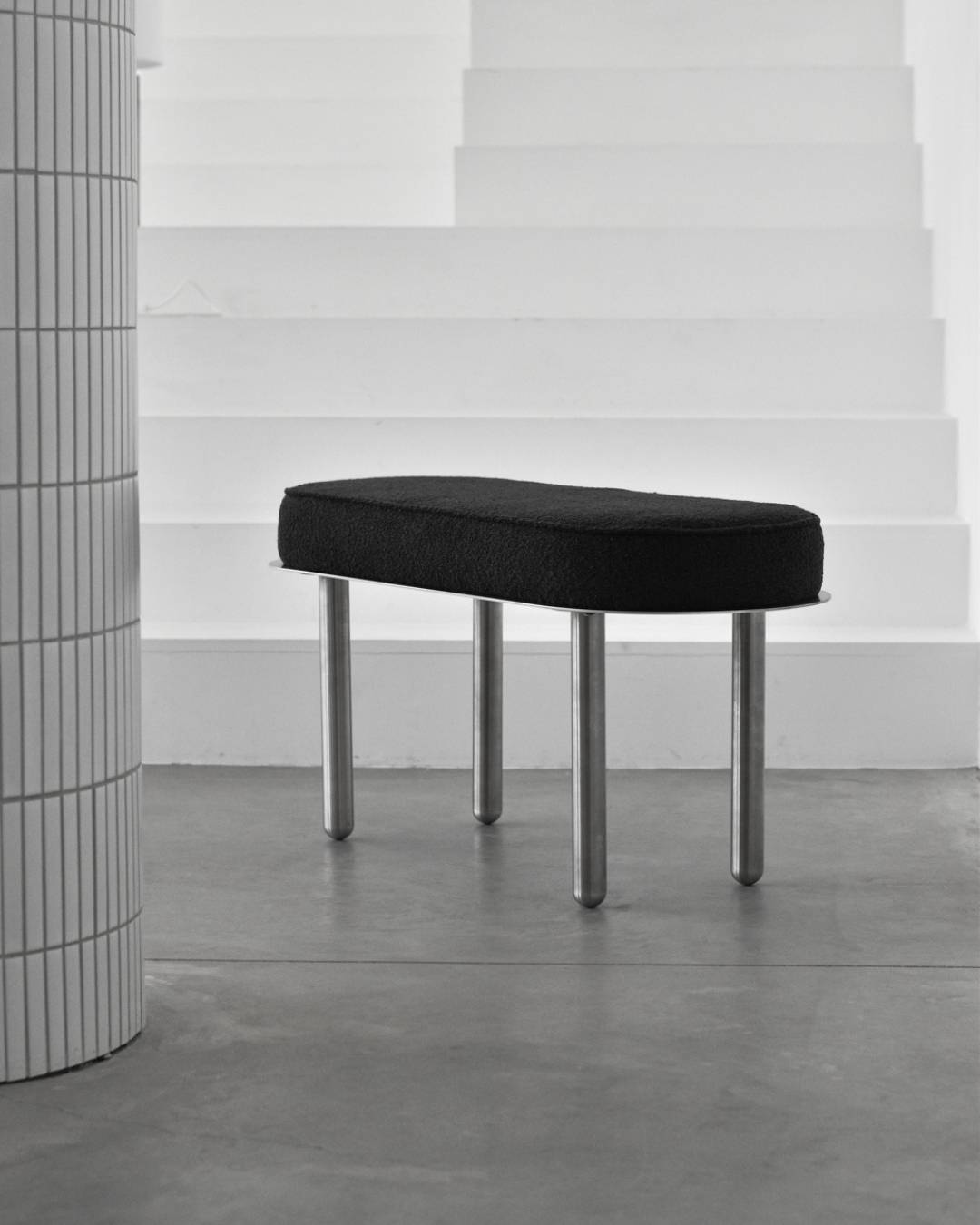 Tenso bench pouf - Banquetas de Tela