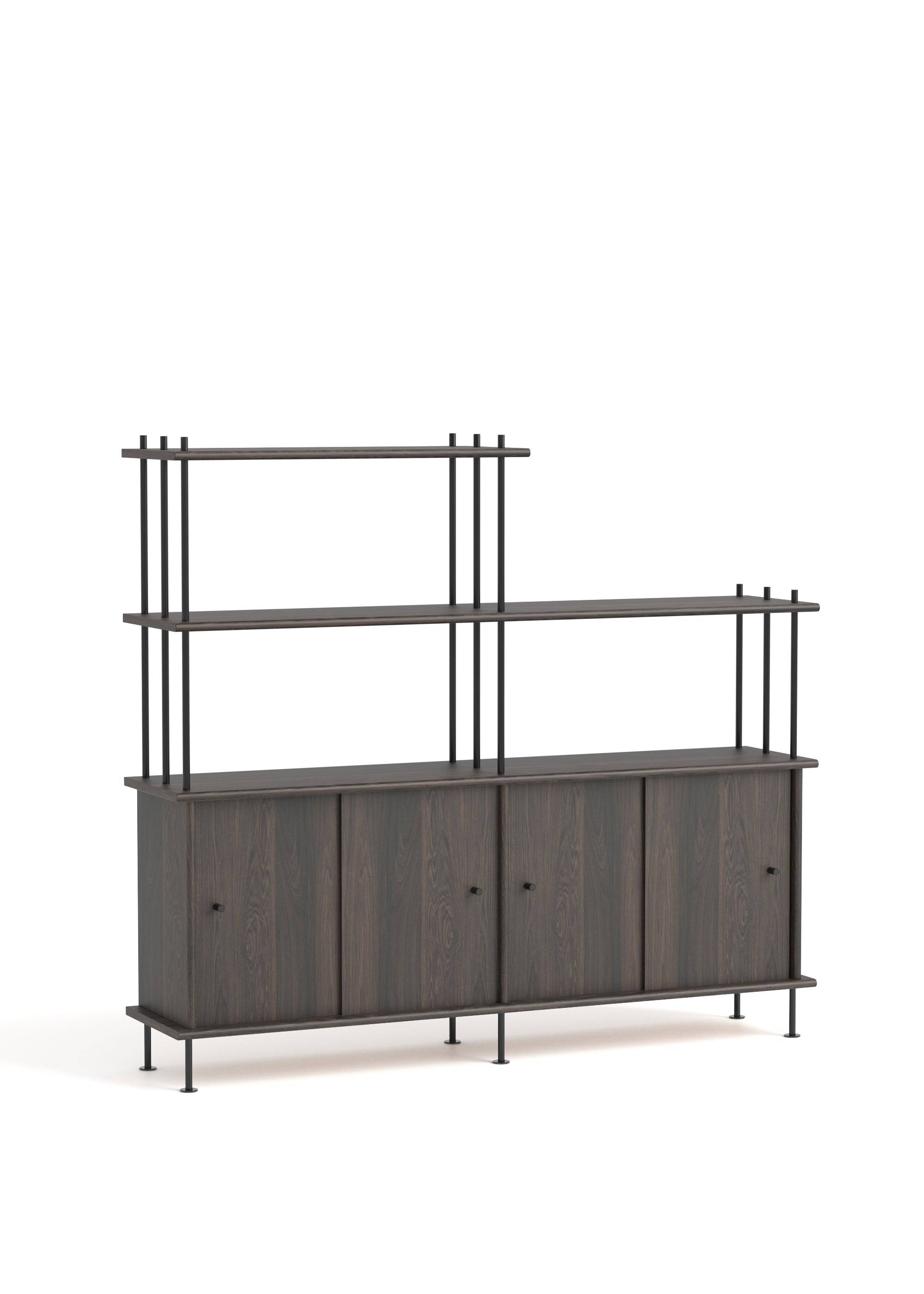 Sistema BAVA 160 - Estanterías de Madera maciza de roble (48)