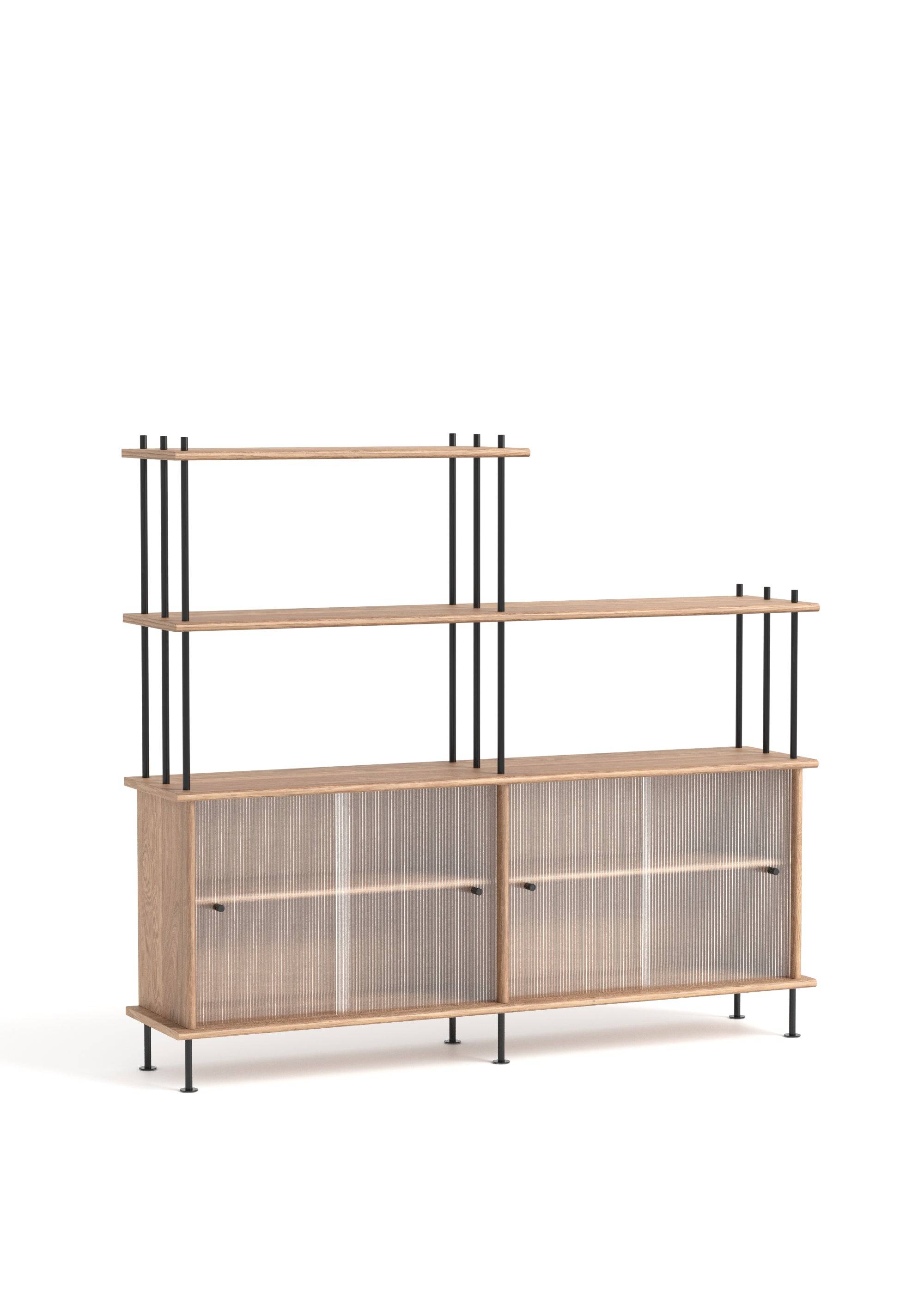 Sistema BAVA 160 - Estanterías de Madera maciza de roble (41)