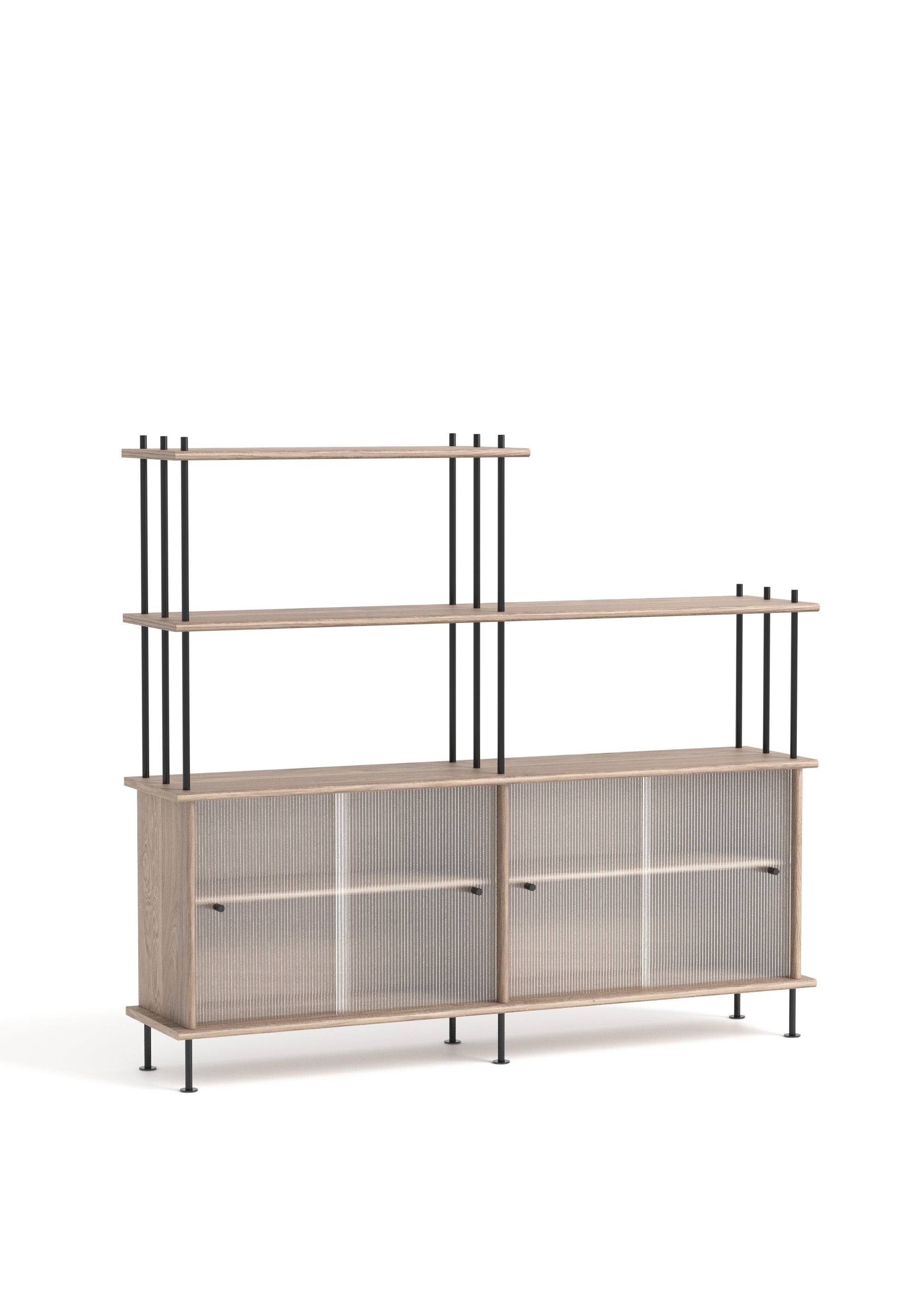 Sistema BAVA 160 - Estanterías de Madera maciza de roble (50)
