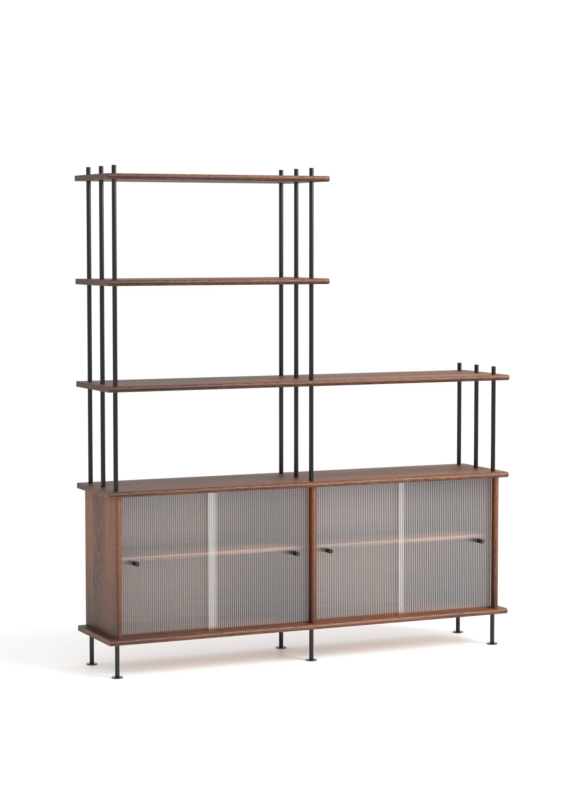 Sistema BAVA 160 - Estanterías de Madera maciza de roble (56)