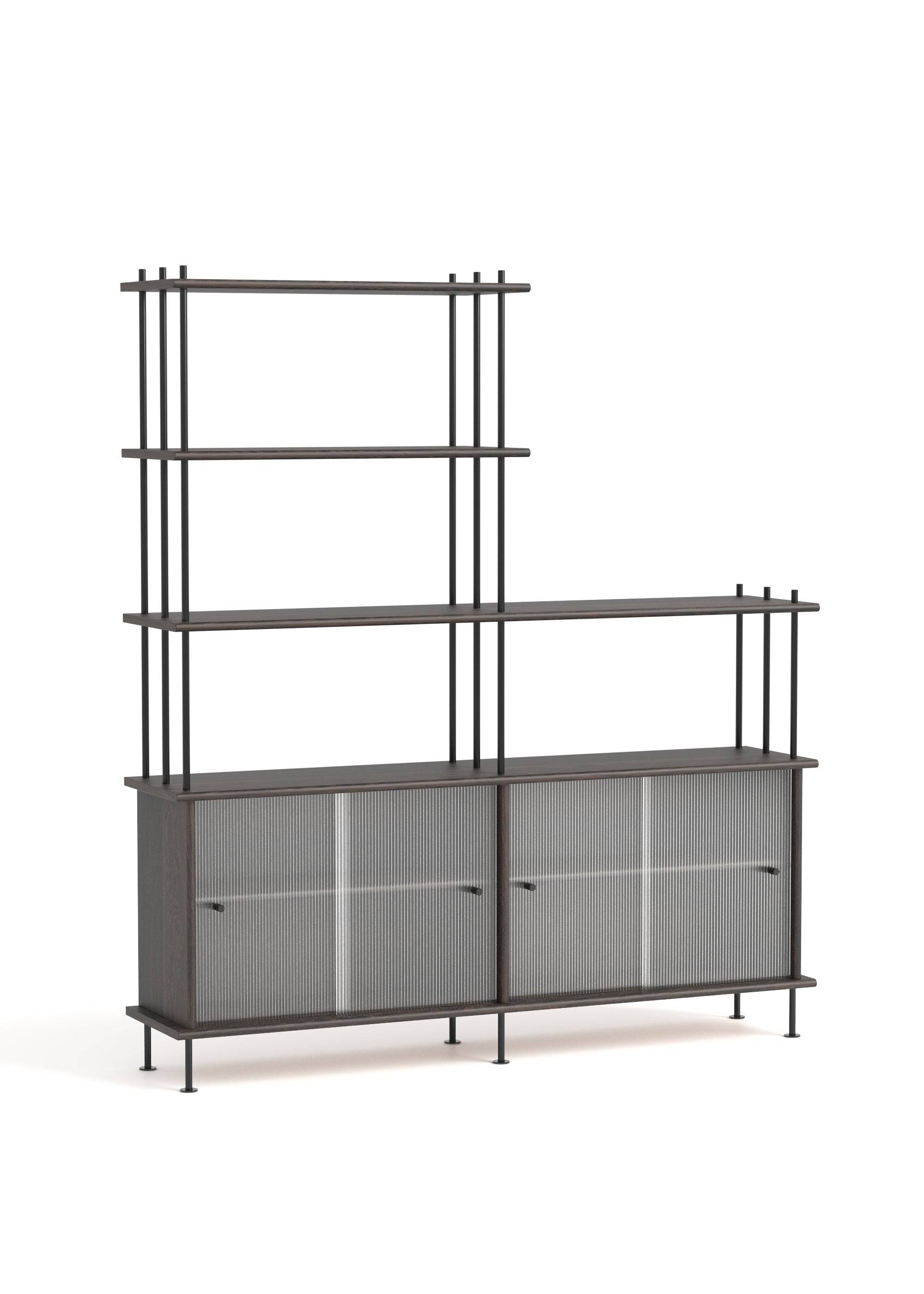 Sistema BAVA 160 - Estanterías de Madera maciza de roble (59)