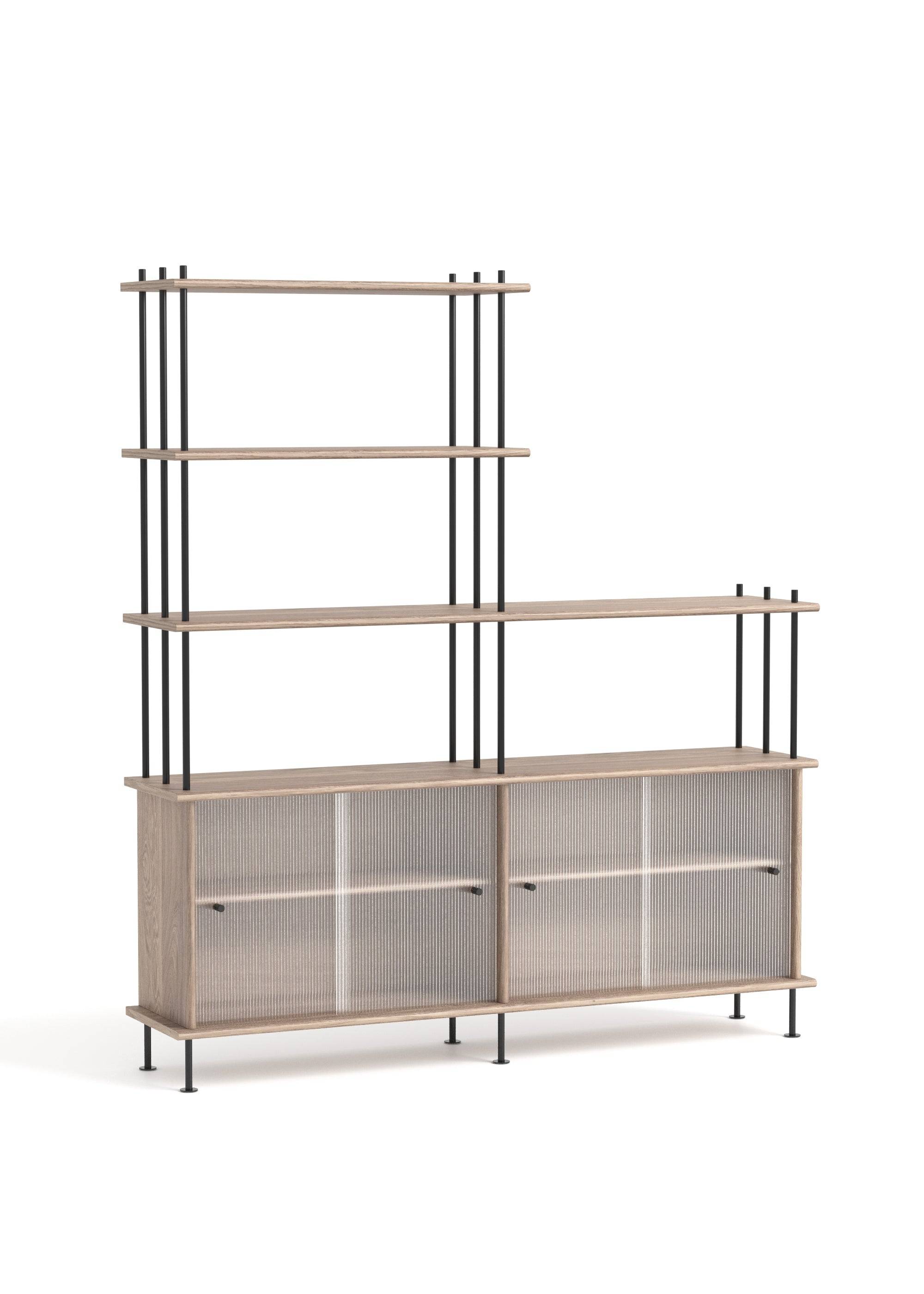 Sistema BAVA 160 - Estanterías de Madera maciza de roble (62)