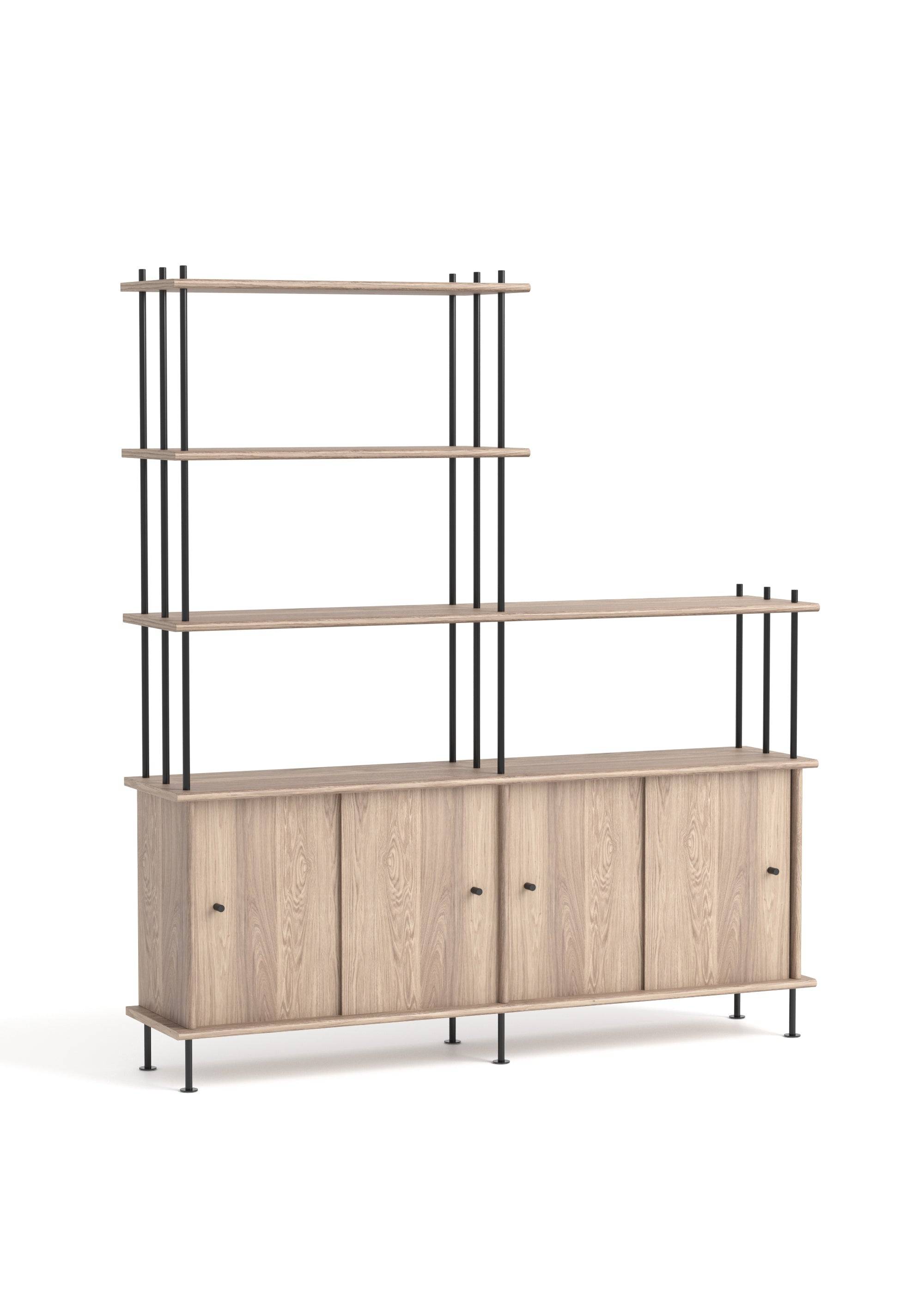 Sistema BAVA 160 - Estanterías de Madera maciza de roble (63)