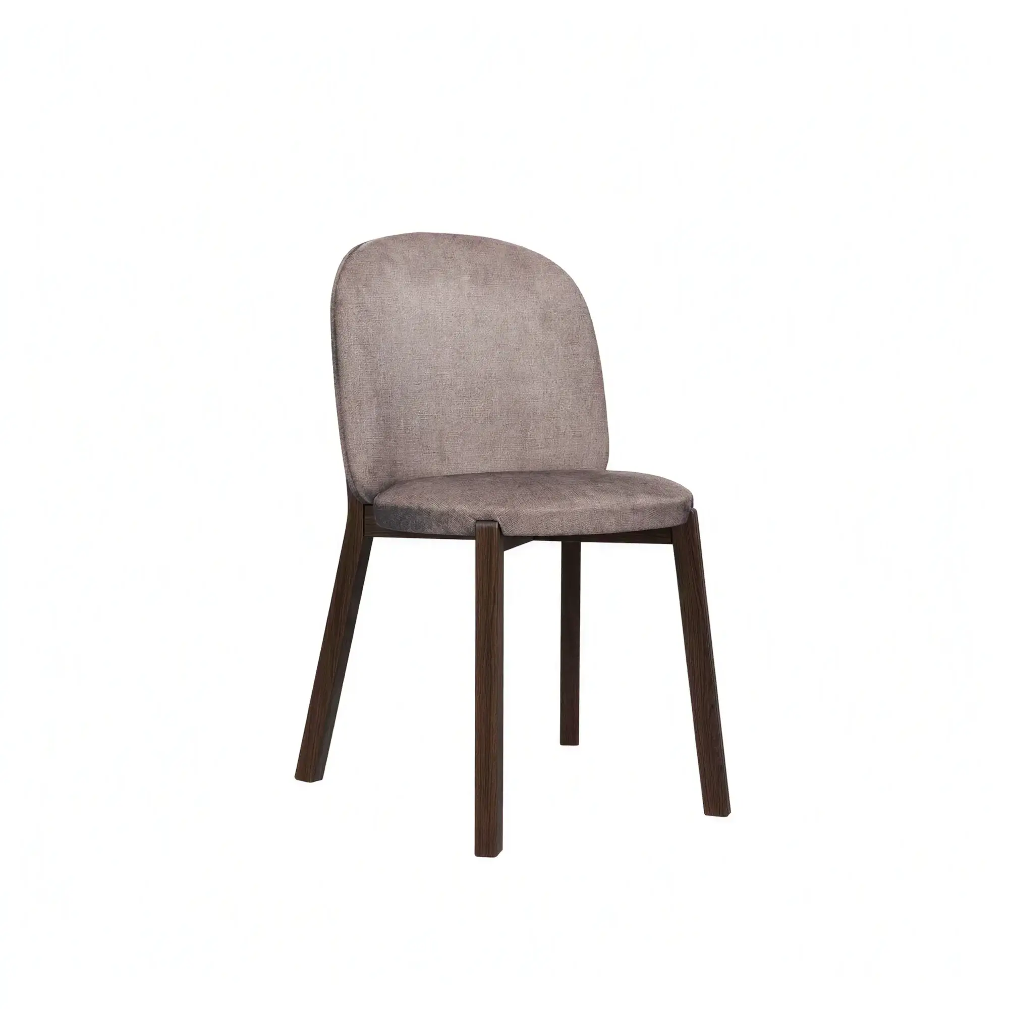 Silla DOT – Asiento y respaldo tapizados – haya marrón M50 [A-4015-M50] (3)