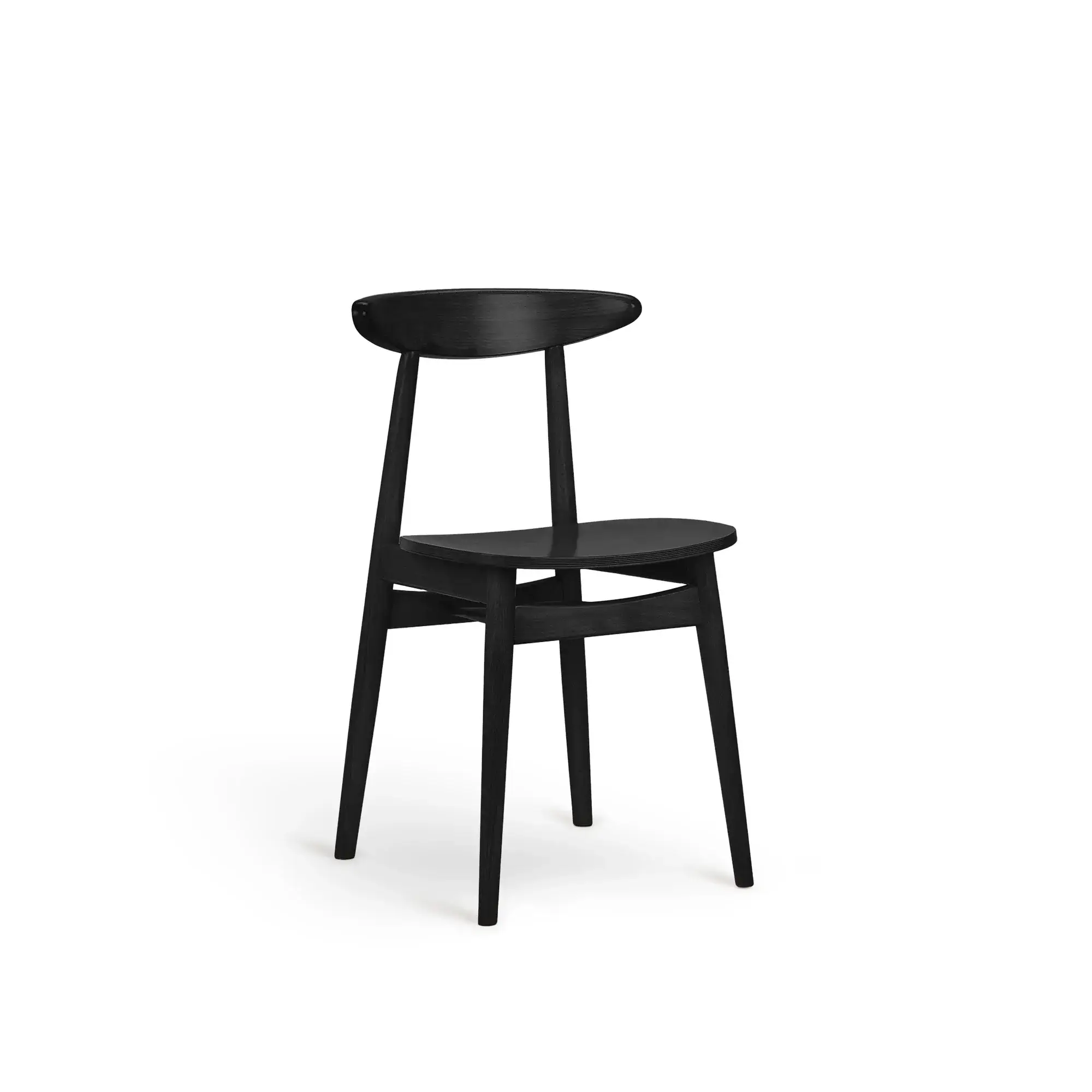 Silla YESTERDAY – Asiento y respaldo de madera – haya negra M63 [A-4101-M63] (10)