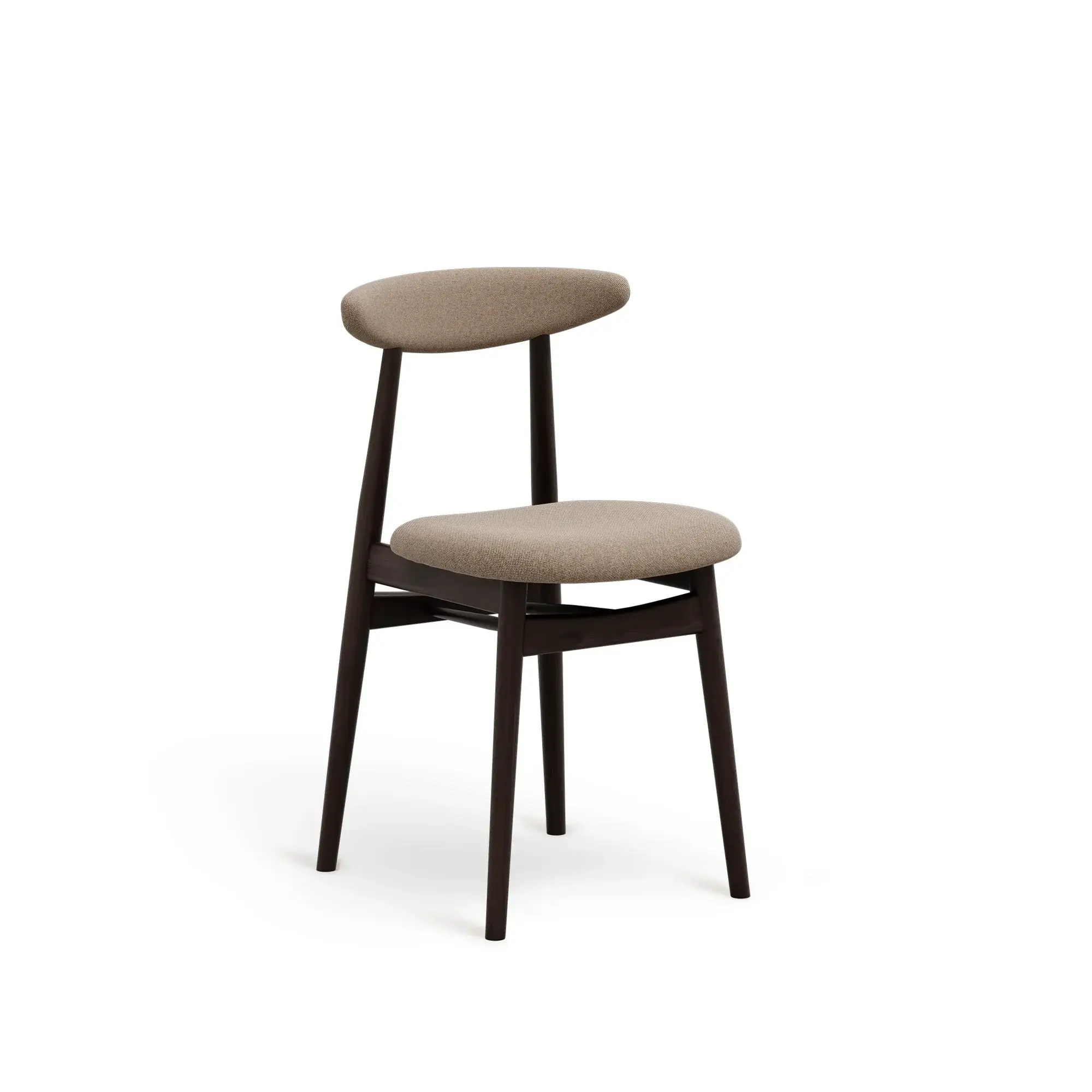 Silla YESTERDAY – Asiento y respaldo tapizados – roble marrón M50 [A-4105-DM50] (17)