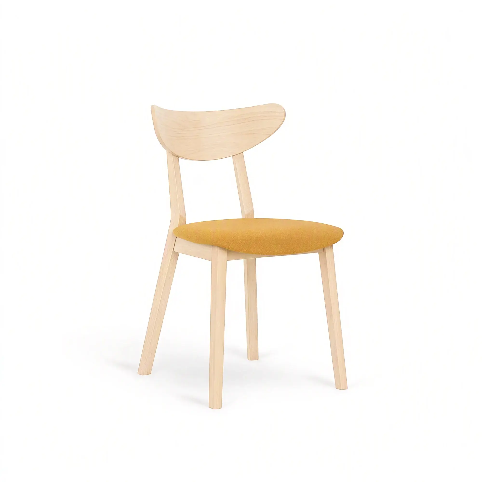 Silla LOF – Asiento tapizado · respaldo de madera – haya clara M07 [A-4230U-M07] (6)