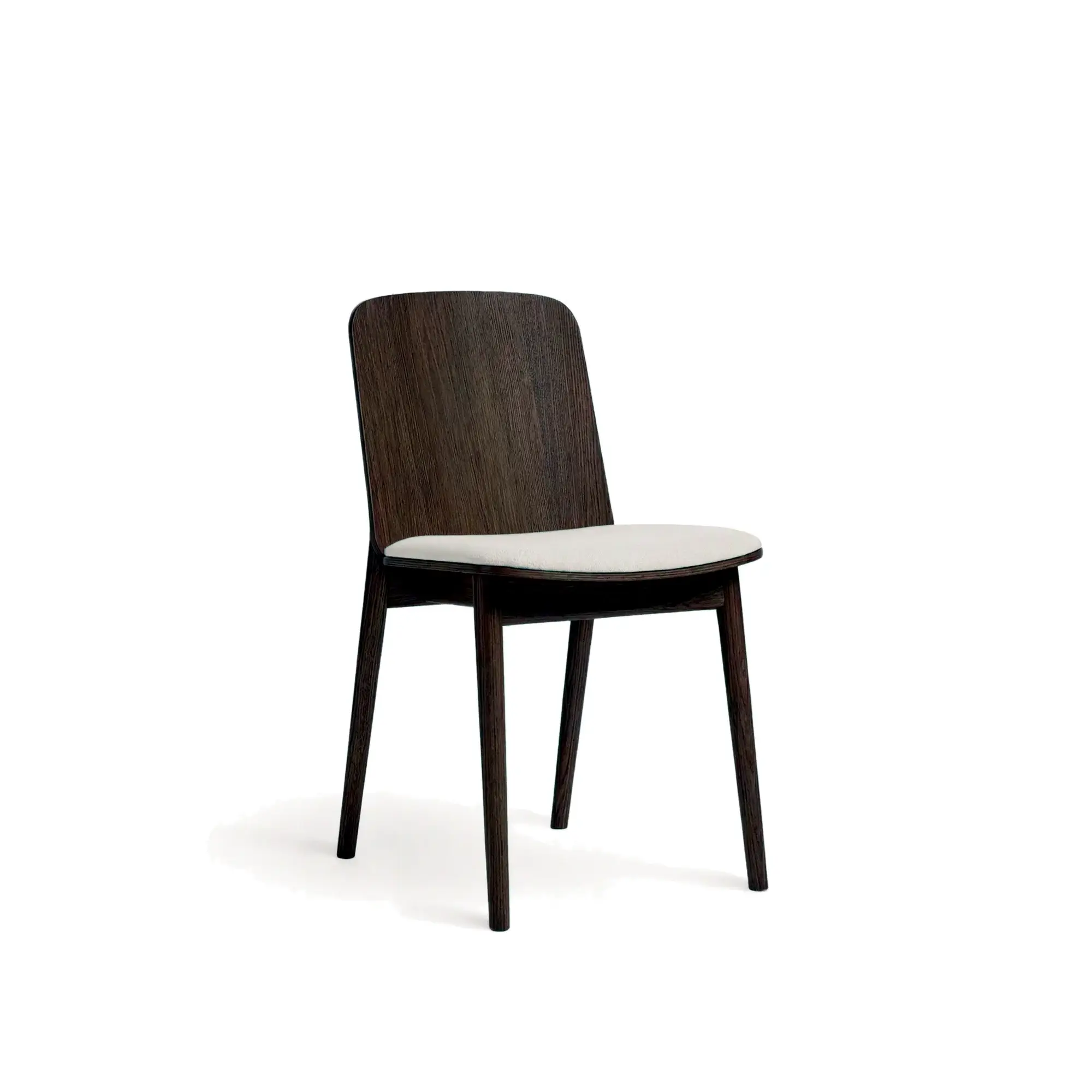 Silla PROP – Asiento tapizado · respaldo de madera – roble marrón M50 [A-4390U-DM50] (5)