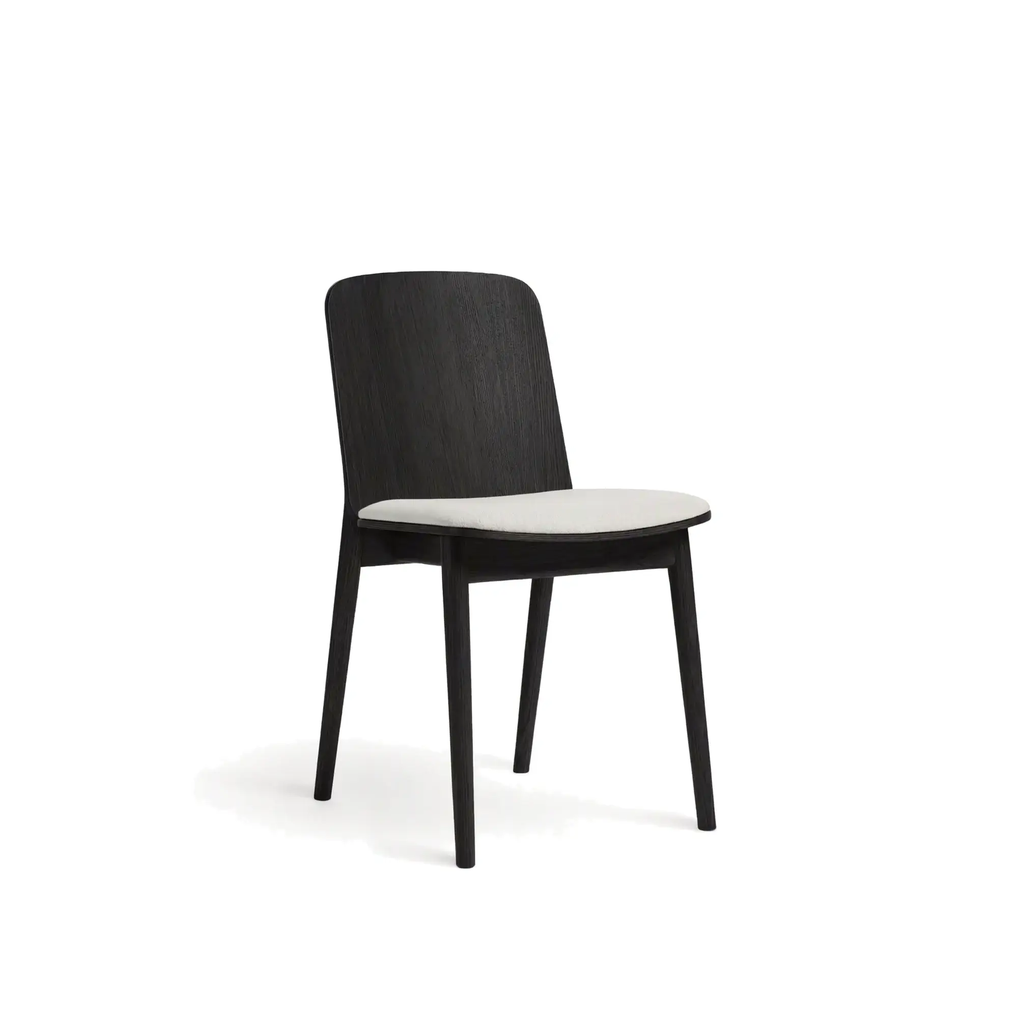 Silla PROP – Asiento tapizado · respaldo de madera – roble negro M63 [A-4390U-DM63] (6)