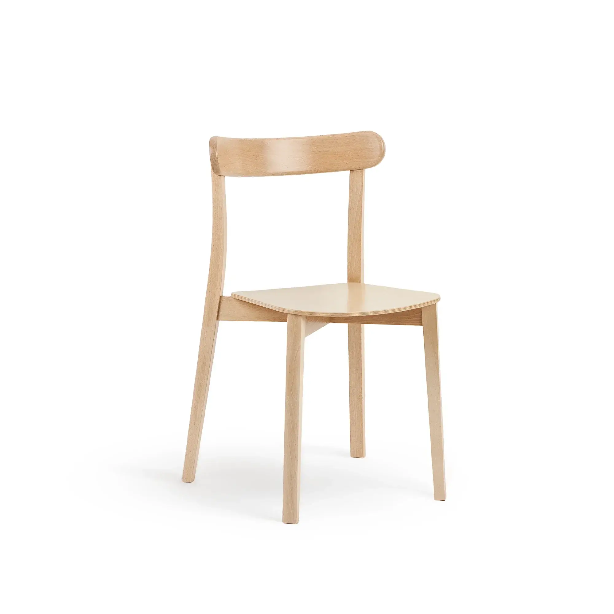 Silla ICHO – Asiento y respaldo de madera – haya clara M07 [A-4420-M07]