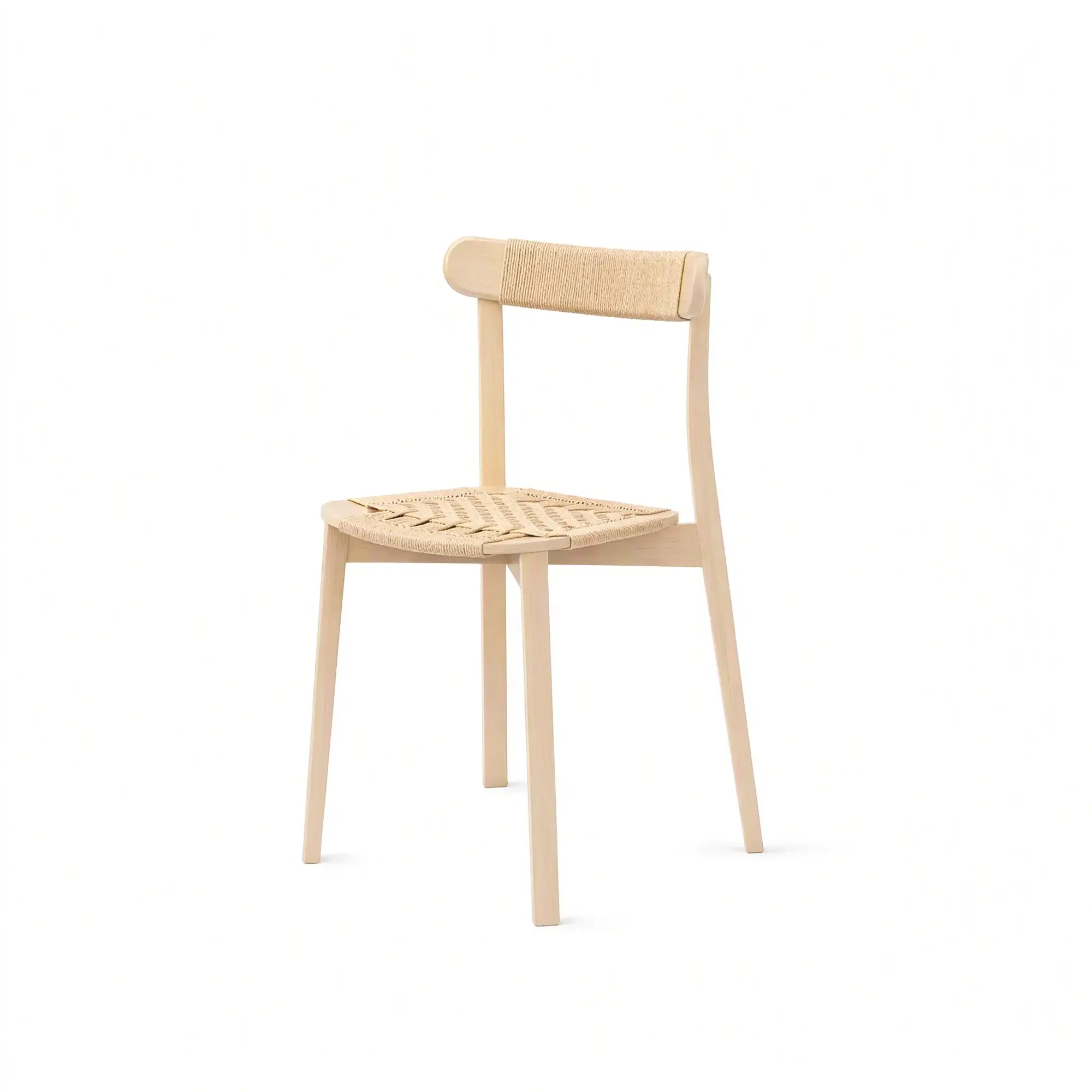 Silla ICHO cordón danés – Asiento y respaldo de cordón danés – haya clara M07 [A-4422-M07] (3)