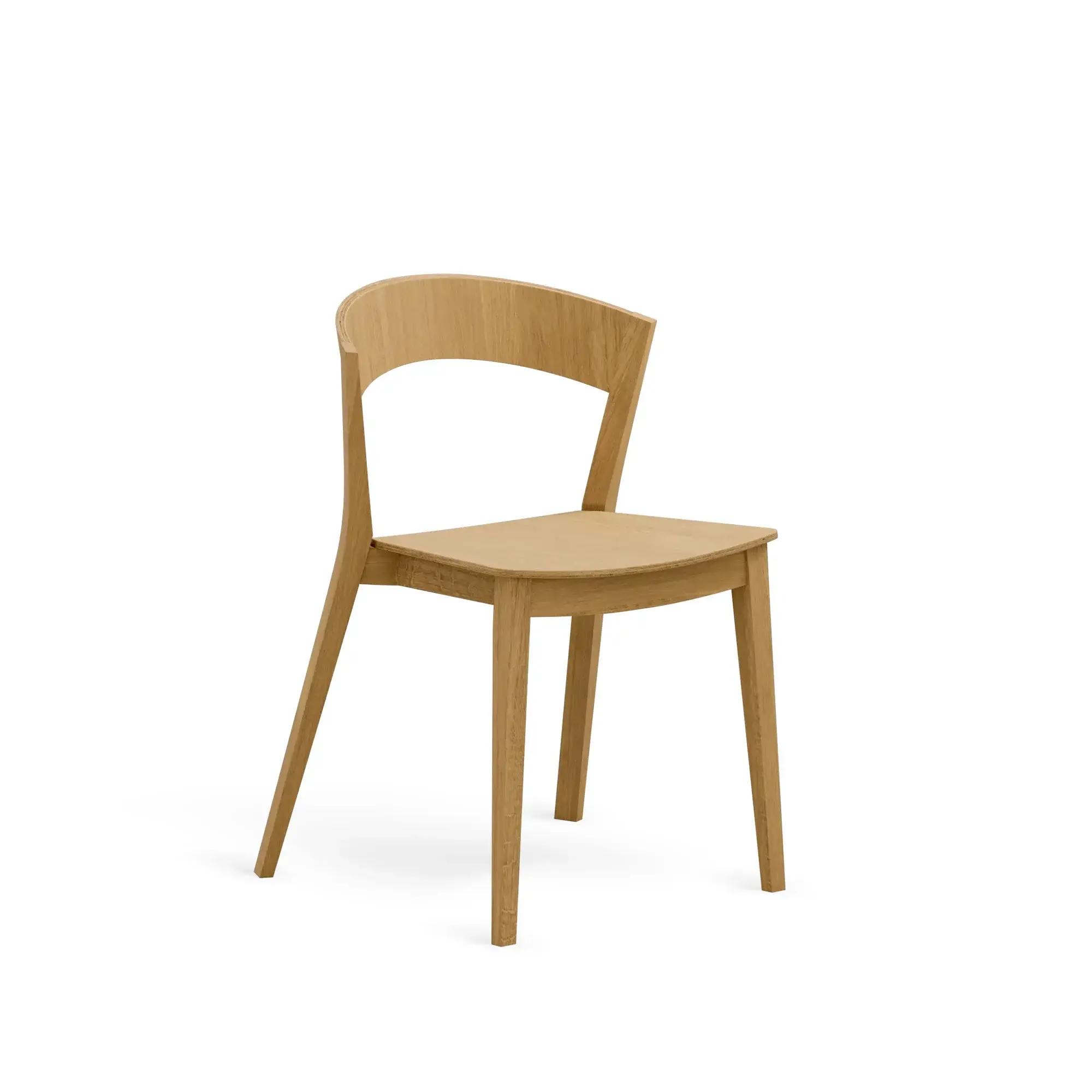 Silla ARCHER – Asiento y respaldo de madera – roble cálido M10 [A-4800-M10] (12)