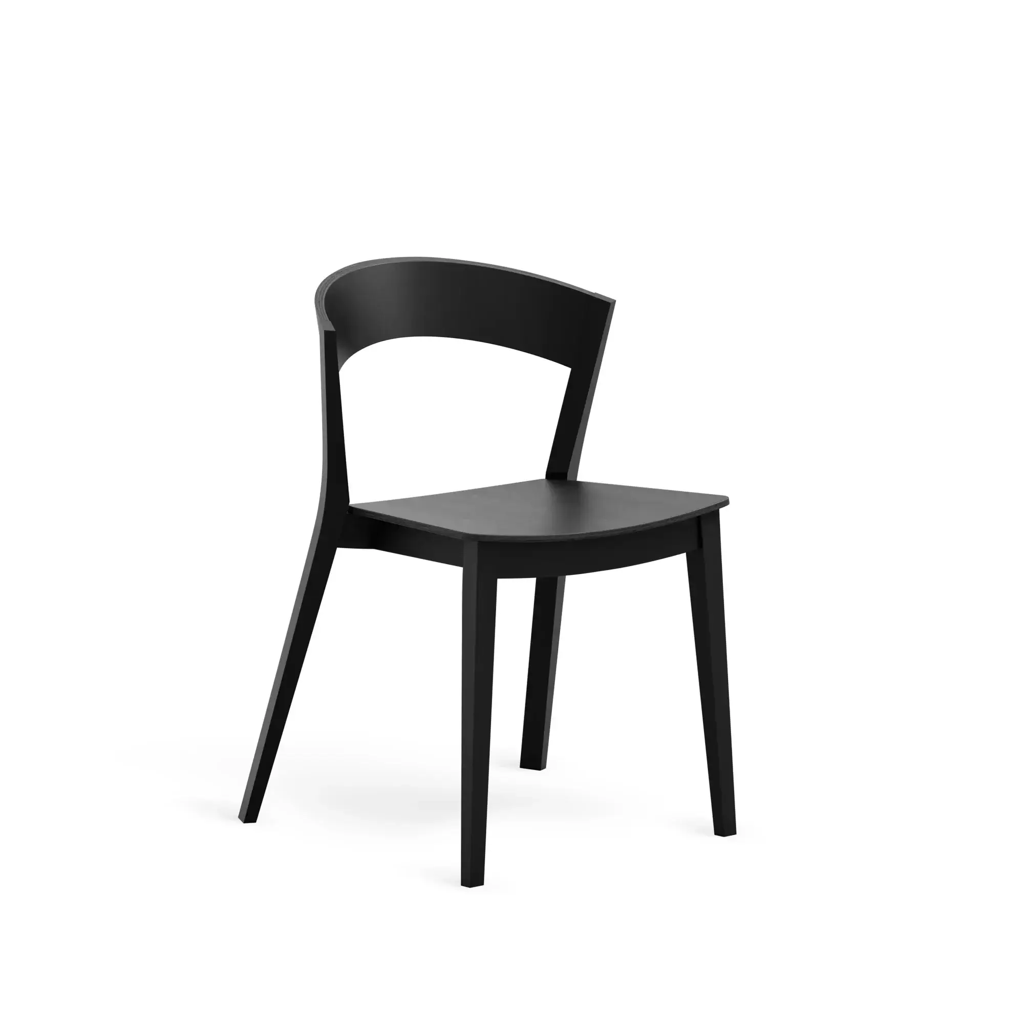 Silla ARCHER – Asiento y respaldo de madera – haya negra M63 [A-4800-M63] (11)