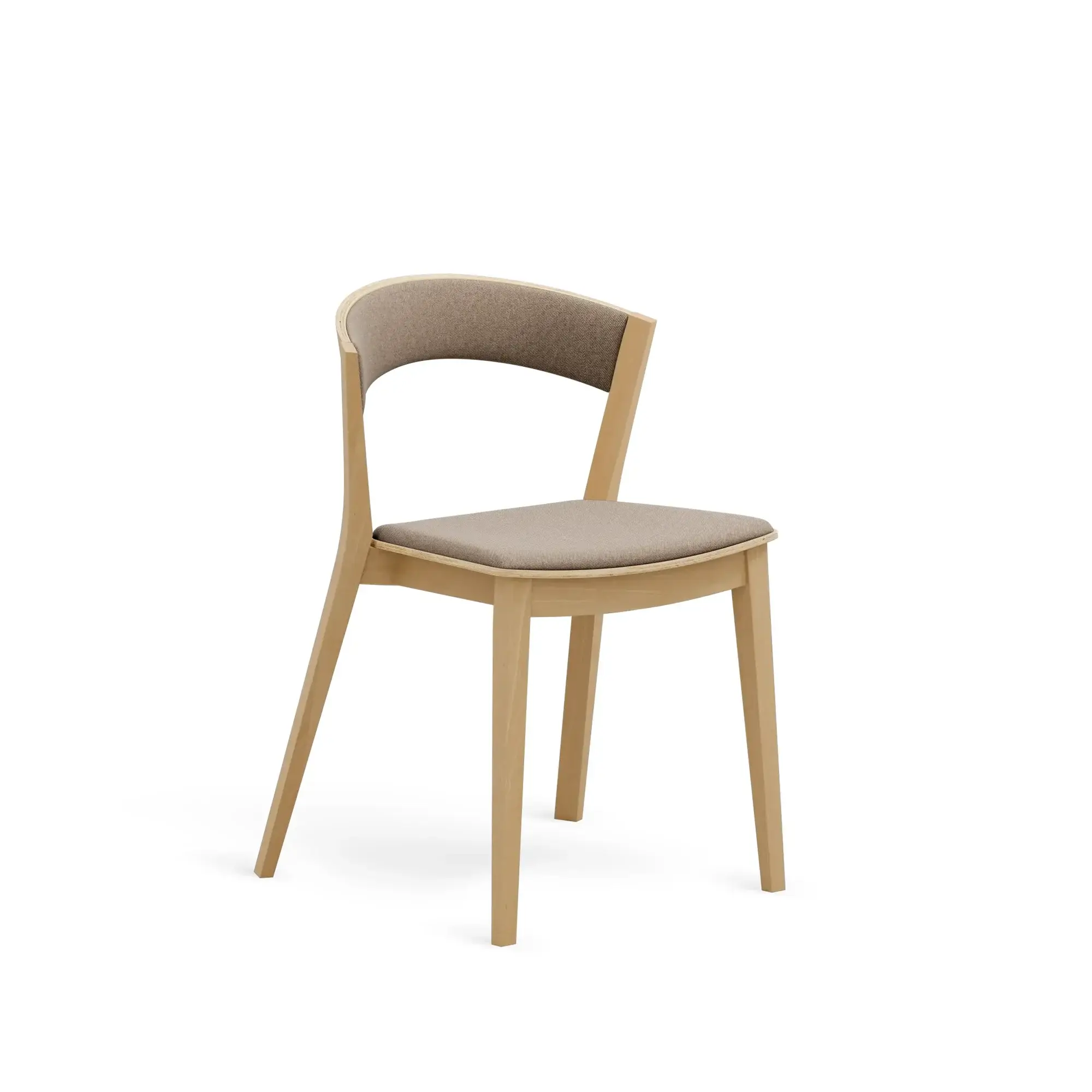 Silla ARCHER – Asiento y respaldo tapizados – haya clara M07 [A-4801-M07] (13)