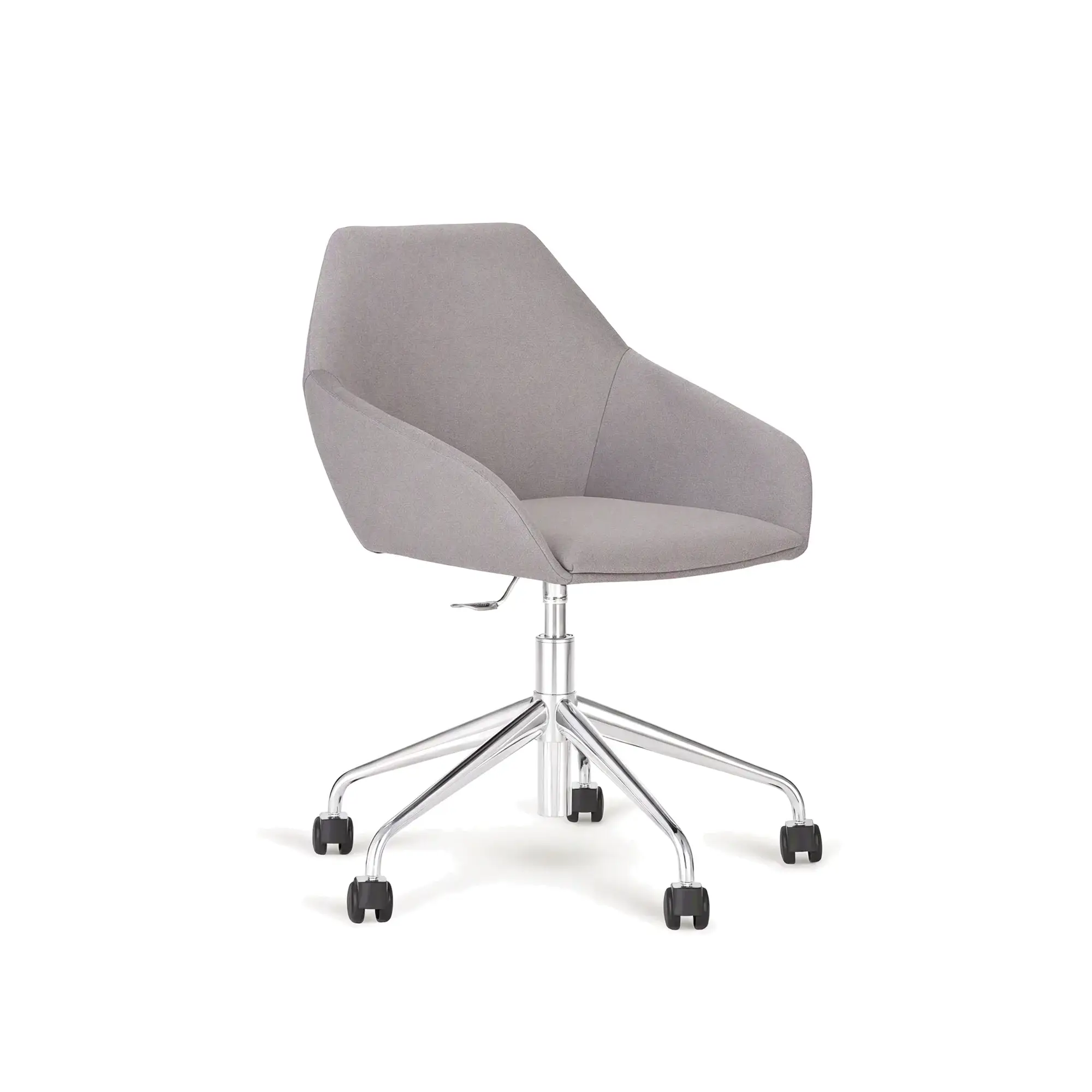 Silla de escritorio TUK – TUK · base giratoria de 5 radios con ruedas – base cromada [A-5055-CHR] (4)