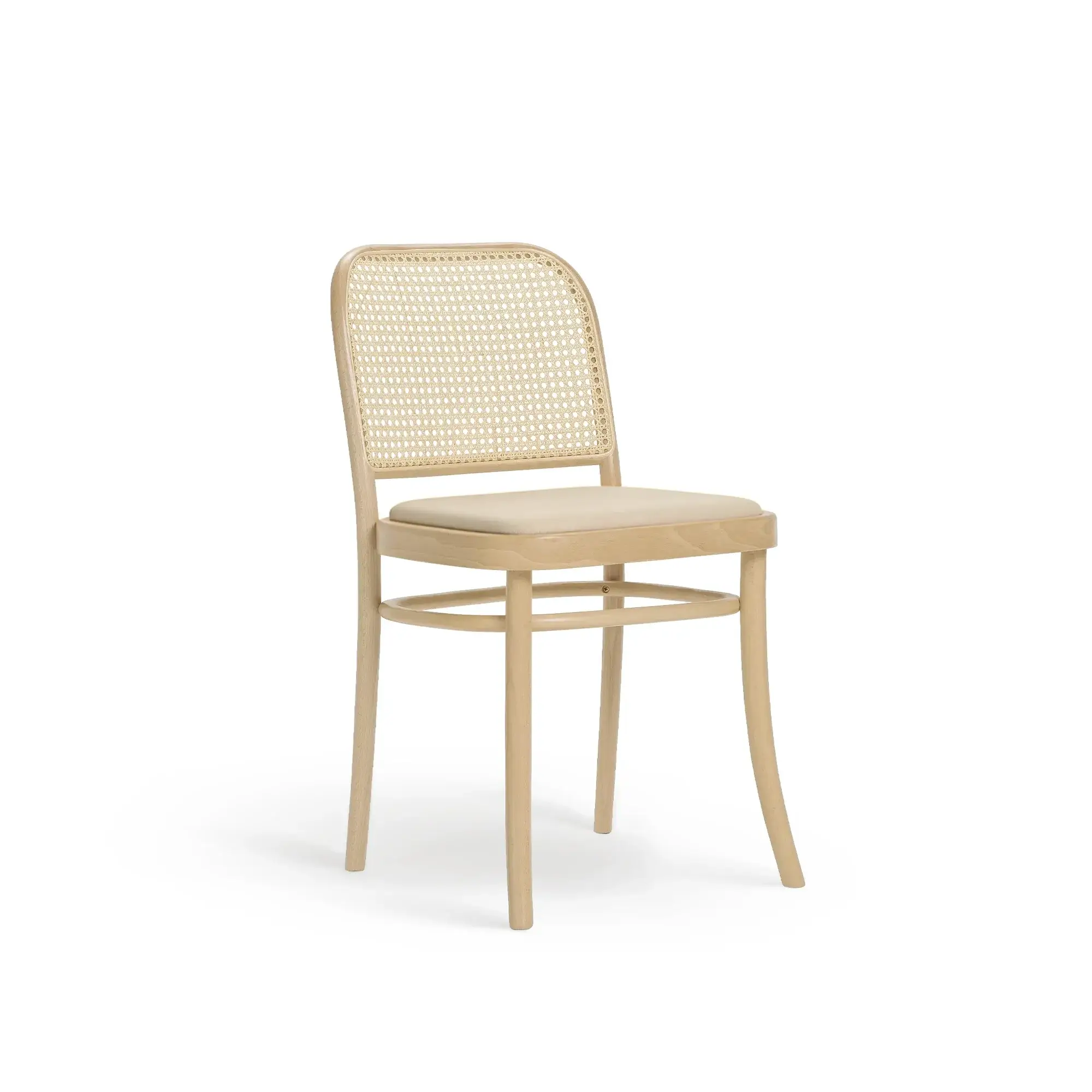 Silla BENKO – Asiento tapizado · respaldo de rejilla – haya clara M07 [A-8131-M07] (4)
