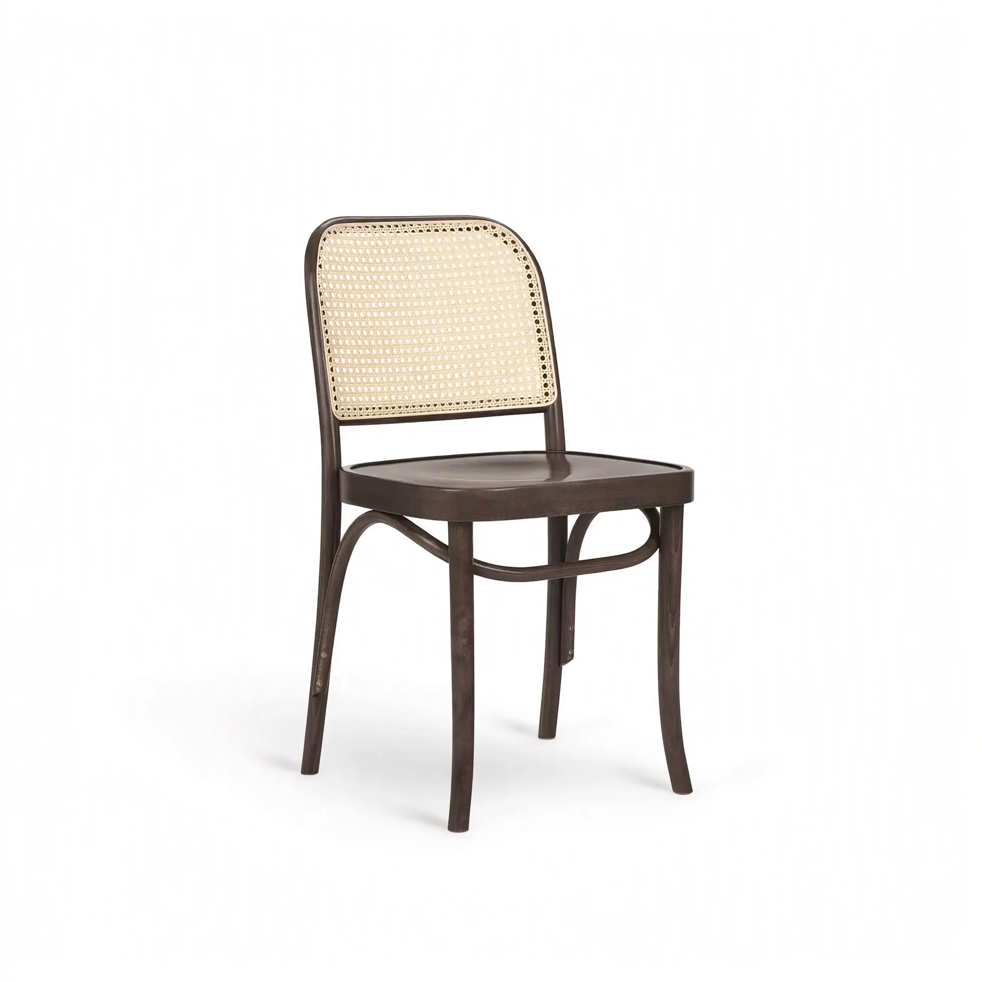 Silla CLASSIC – Asiento de madera · respaldo de rejilla en malla – haya marrón M50 [A-8136-M50] (3)
