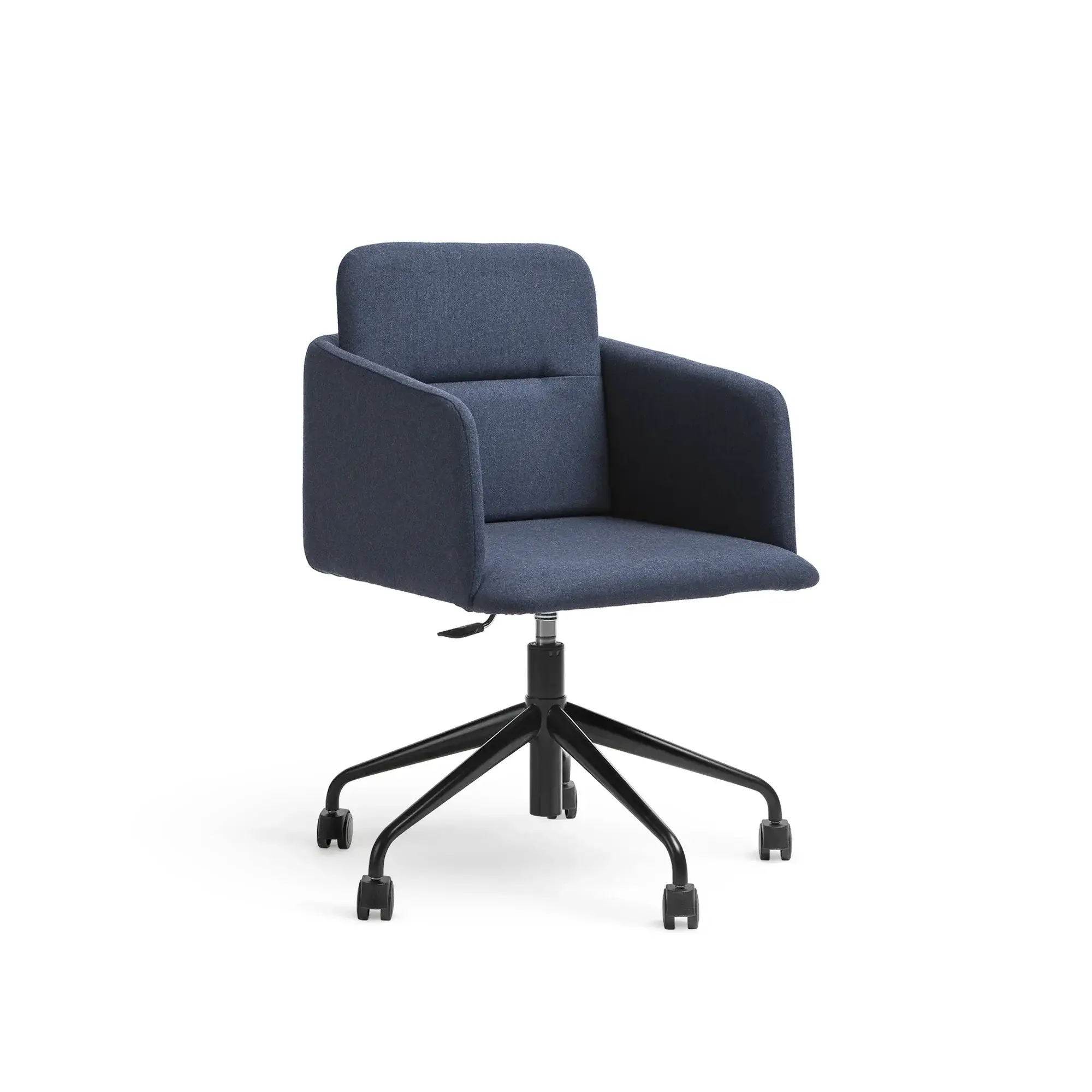 Silla giratoria NOTE – Tapizada · base giratoria de 5 radios – base negra [B-4065-BLK] (4)