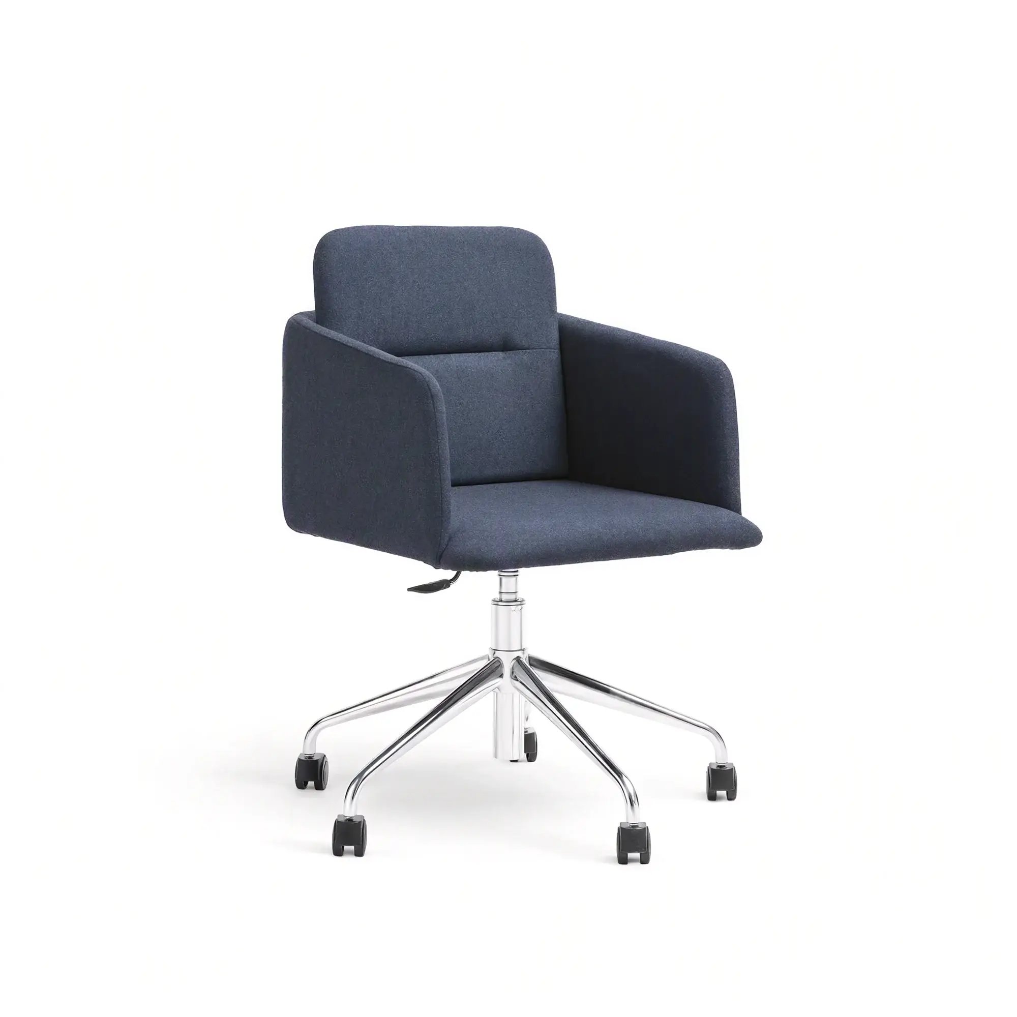 Silla giratoria NOTE – Tapizada · base giratoria de 5 radios – base cromada [B-4065-CHR] (3)