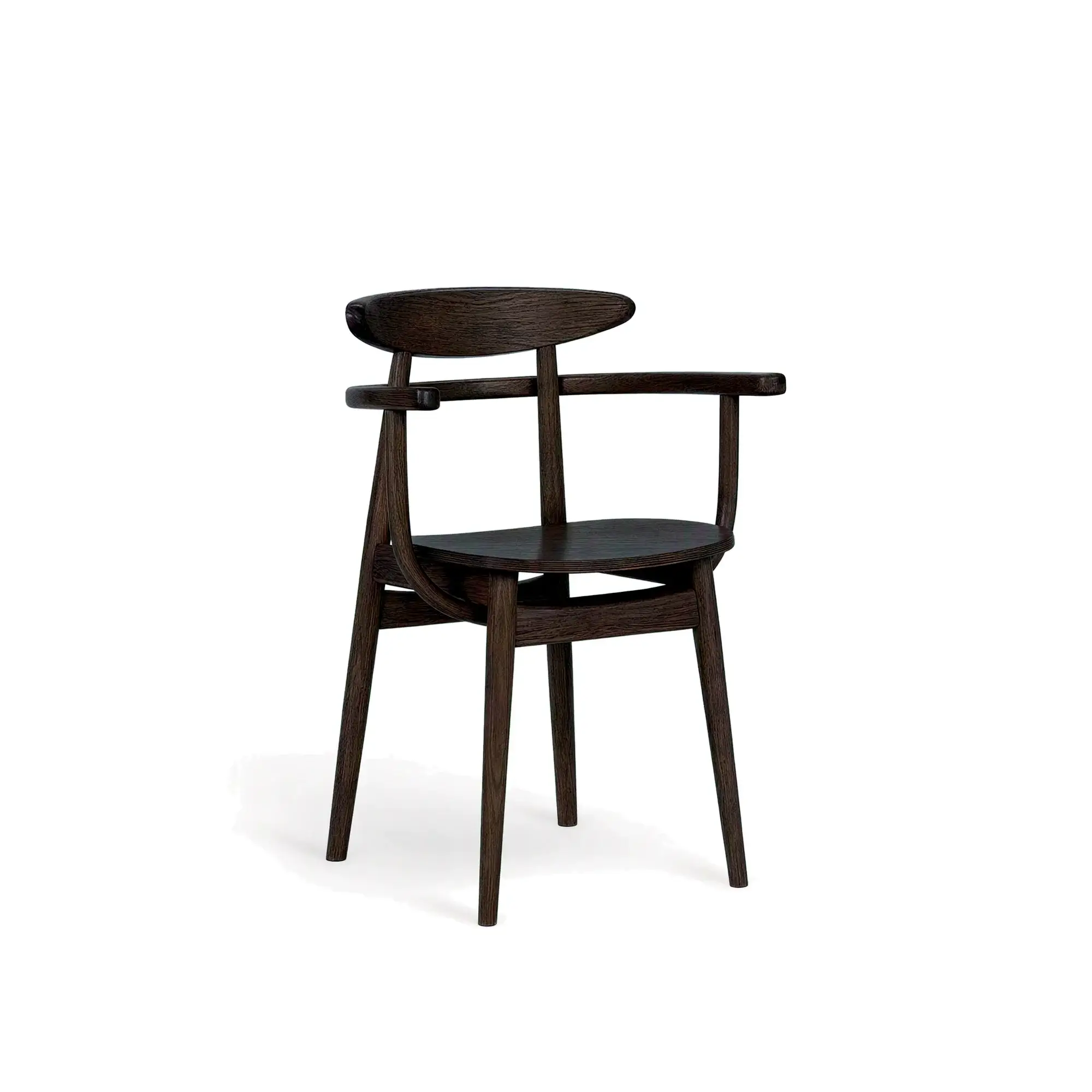 Butaca YESTERDAY – Asiento y respaldo de madera – roble marrón M50 [B-4101-DM50] (7)