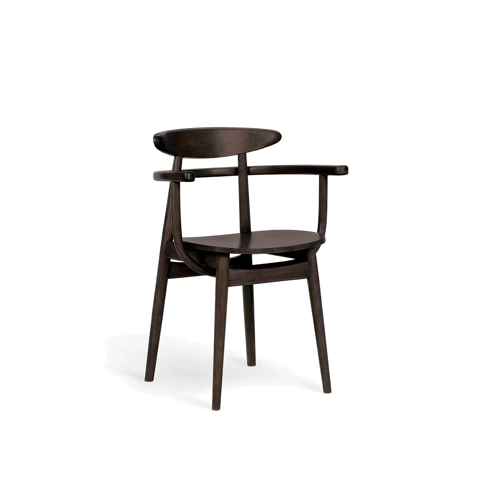 Butaca YESTERDAY – Asiento y respaldo de madera – haya marrón M50 [B-4101-M50] (4)
