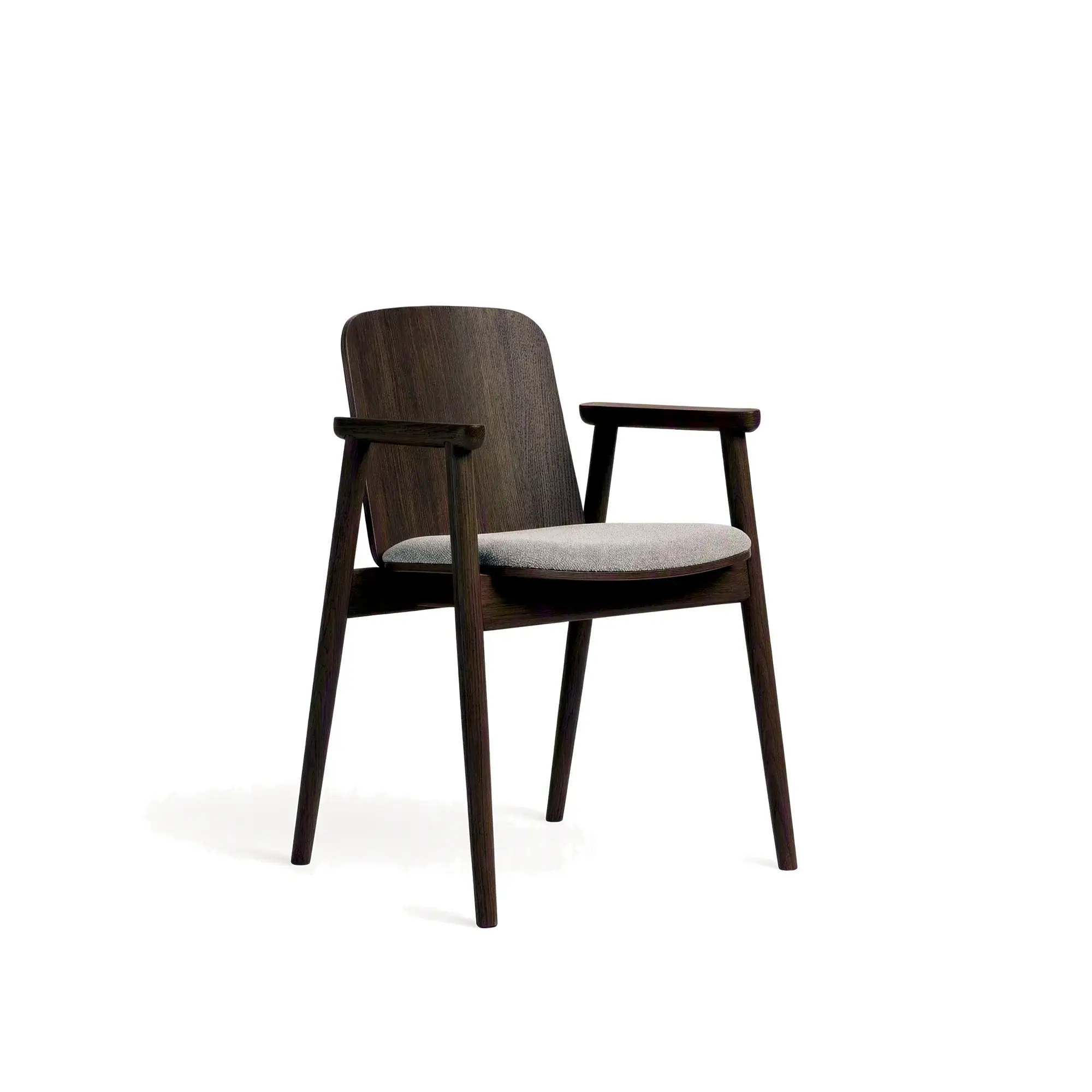 Butaca PROP – Asiento tapizado · respaldo de madera – haya marrón M50 [B-4390U-M50] (5)