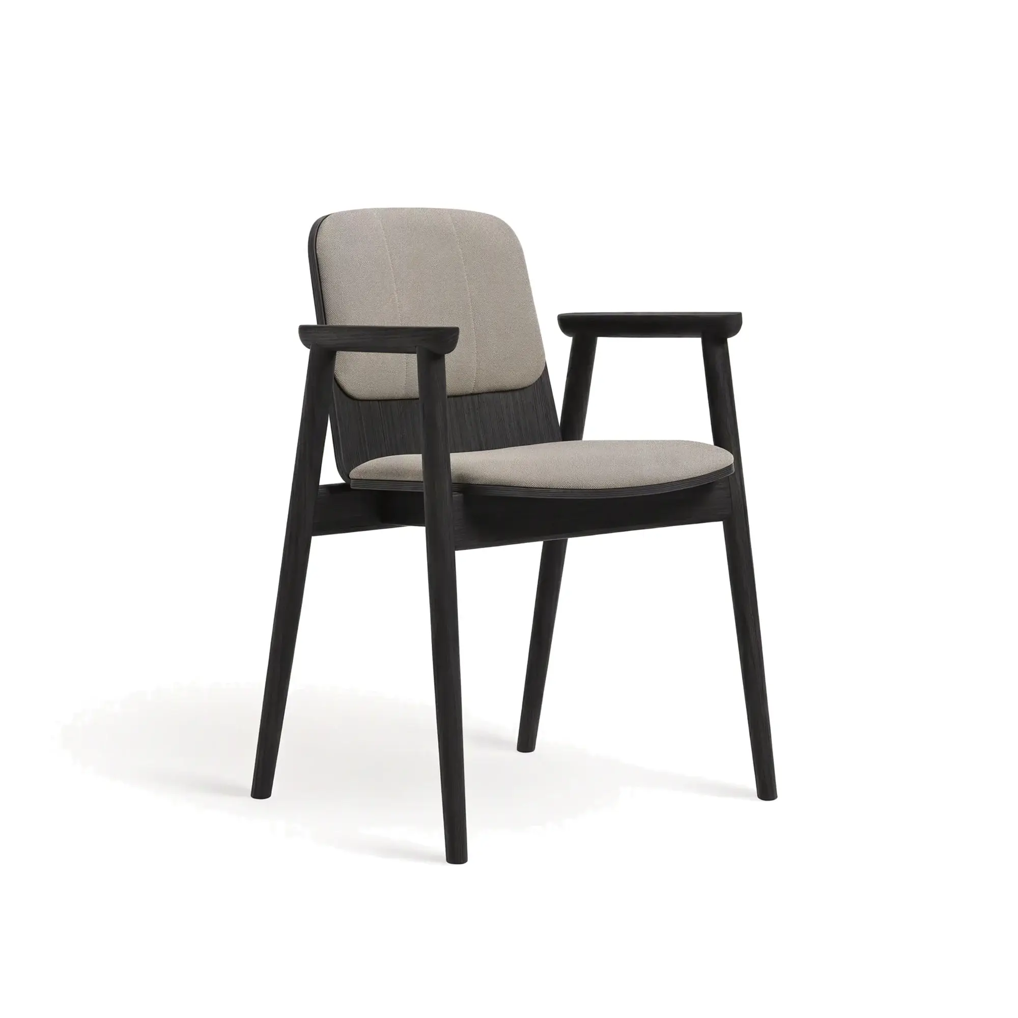 Butaca PROP – Asiento y respaldo tapizados – roble negro M63 [B-4395-DM63] (16)