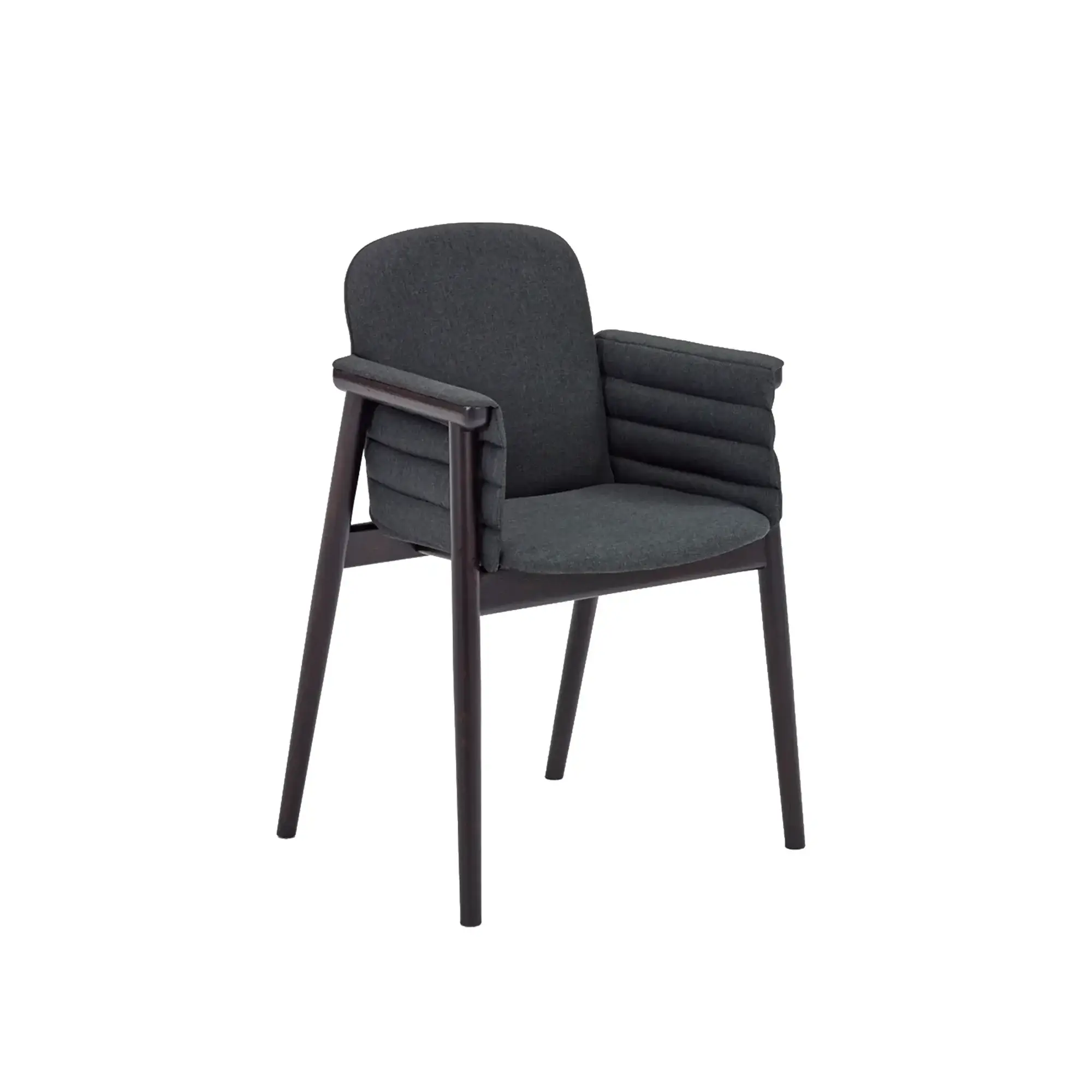 Butaca PROP – Asiento, respaldo y brazos tapizados – roble negro M63 [B-4398-DM63] (20)