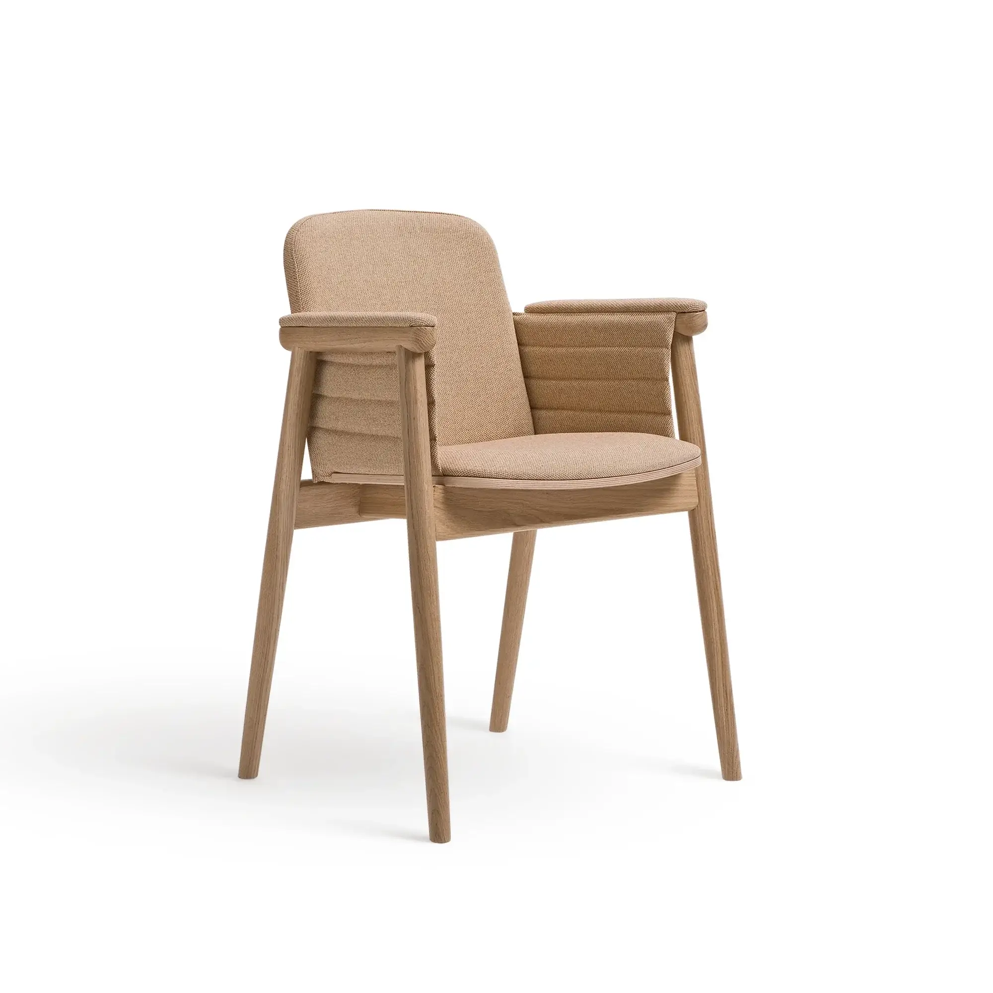 Butaca PROP – Asiento, respaldo y brazos tapizados – roble cálido M10 [B-4398-M10] (18)