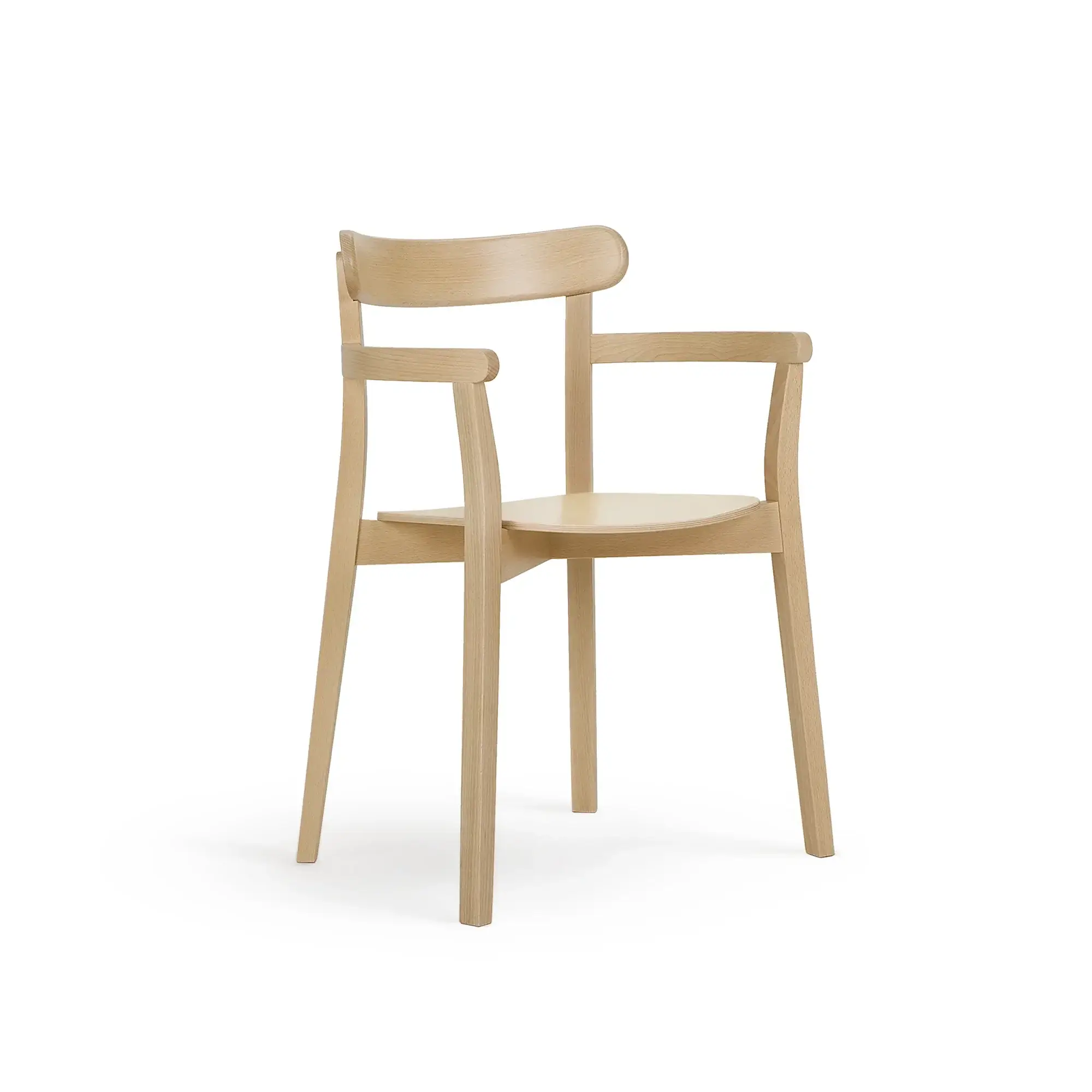 Butaca ICHO – Asiento y respaldo de madera – haya clara M07 [B-4420-M07] (2)