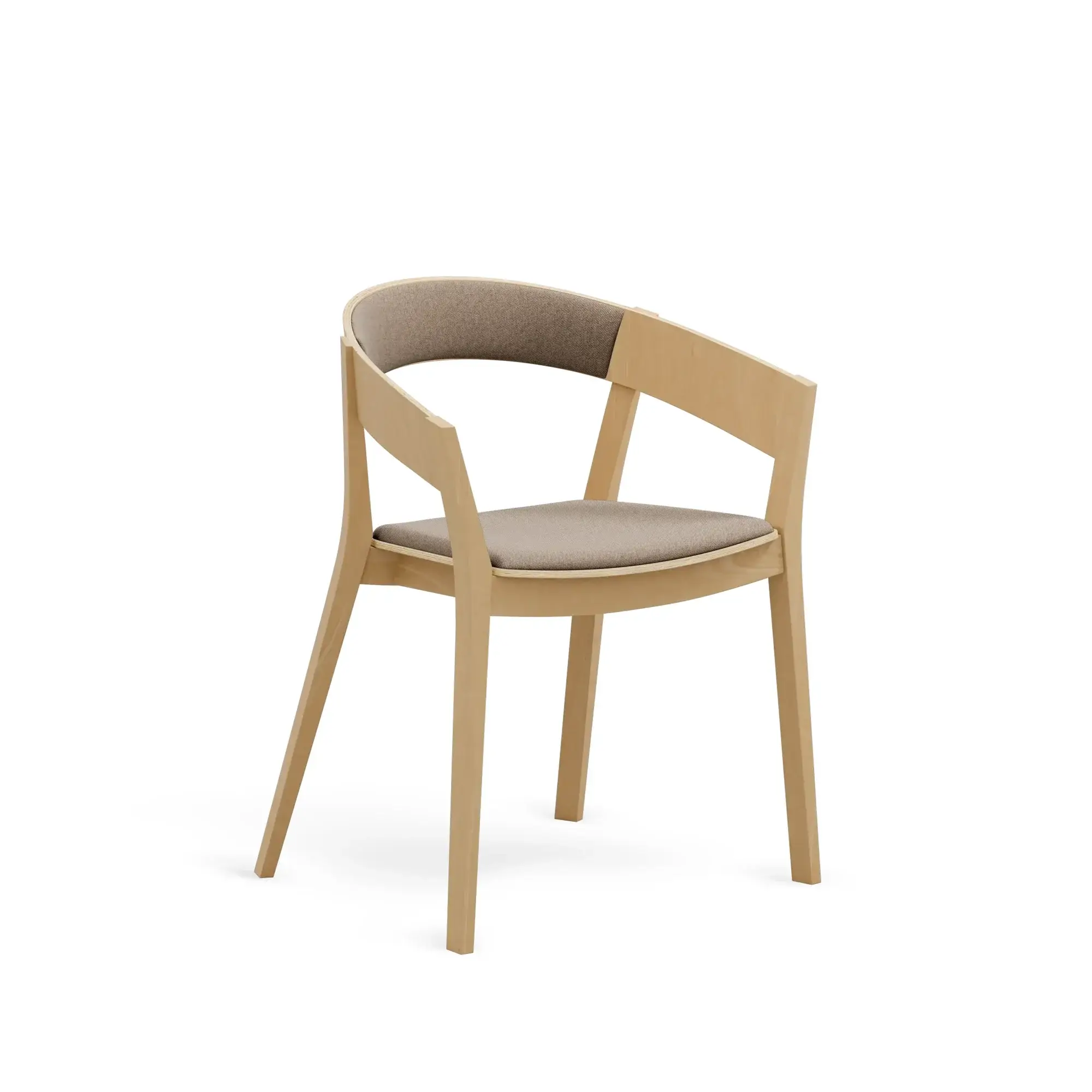 Butaca ARCHER – Asiento y respaldo tapizados – haya clara M07 [B-4801B-M07] (12)