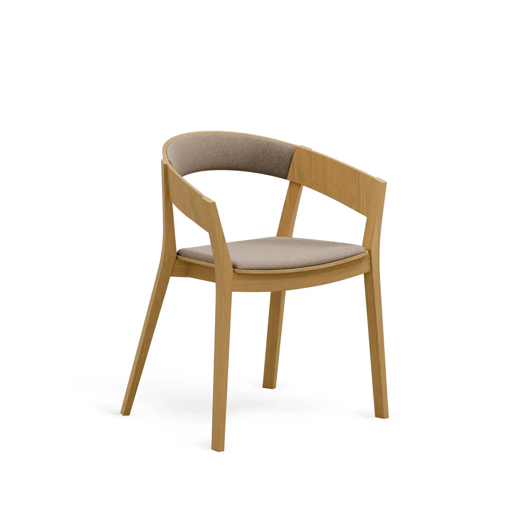 Butaca ARCHER – Asiento y respaldo tapizados – roble cálido M10 [B-4801B-M10] (14)
