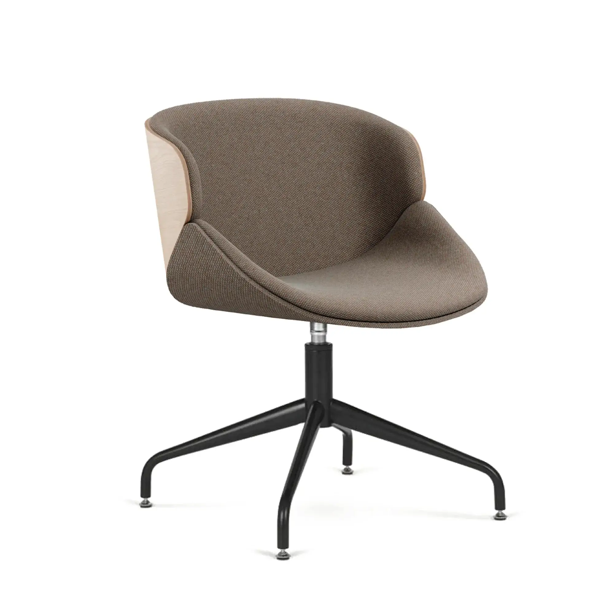 Silla ARIA con panel de madera – Respaldo con panel de madera · base 5304 – haya teñida [B-5304-BEECH] (2)