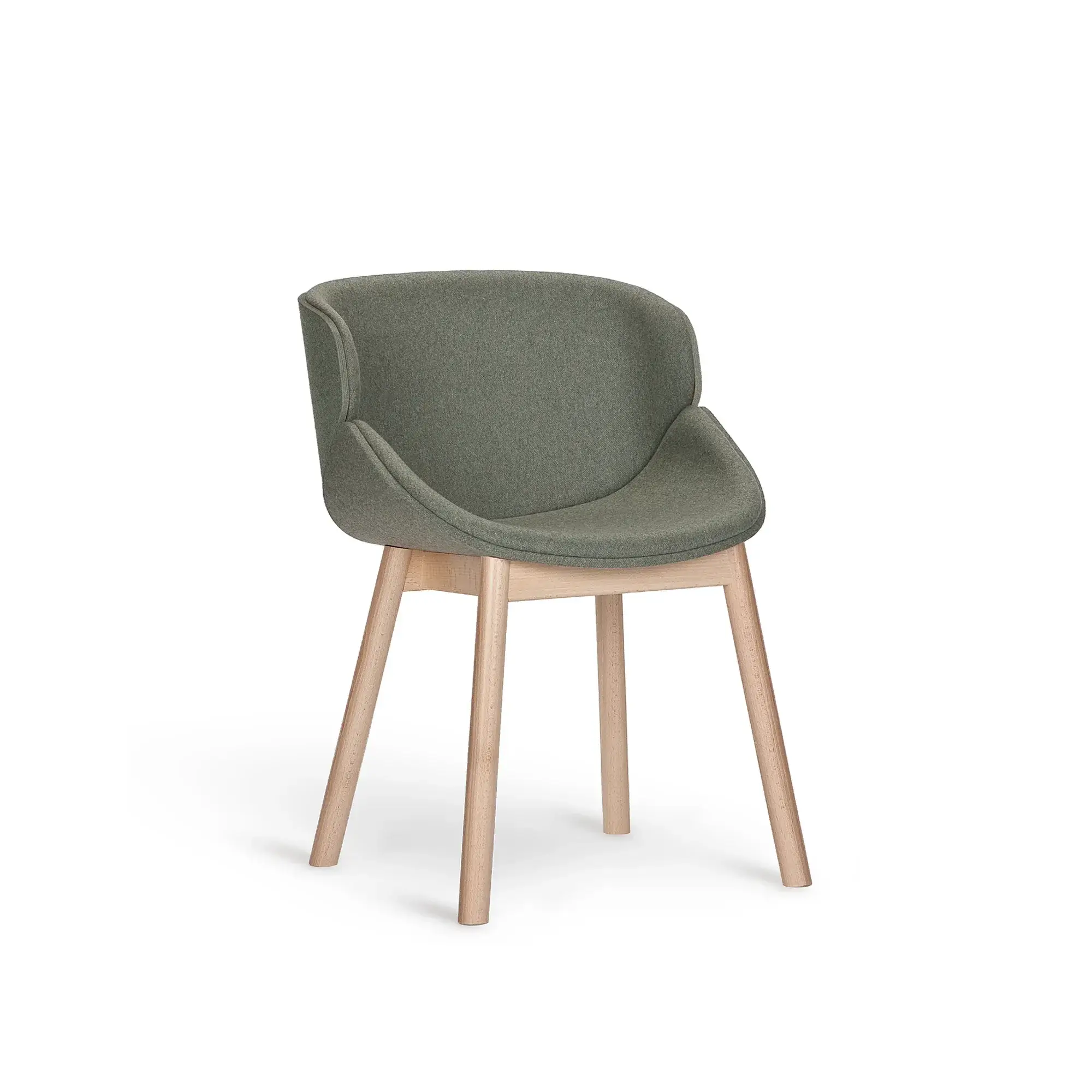 Silla ARIA base de madera – Base de madera – haya teñida [B-5360-BEECH]