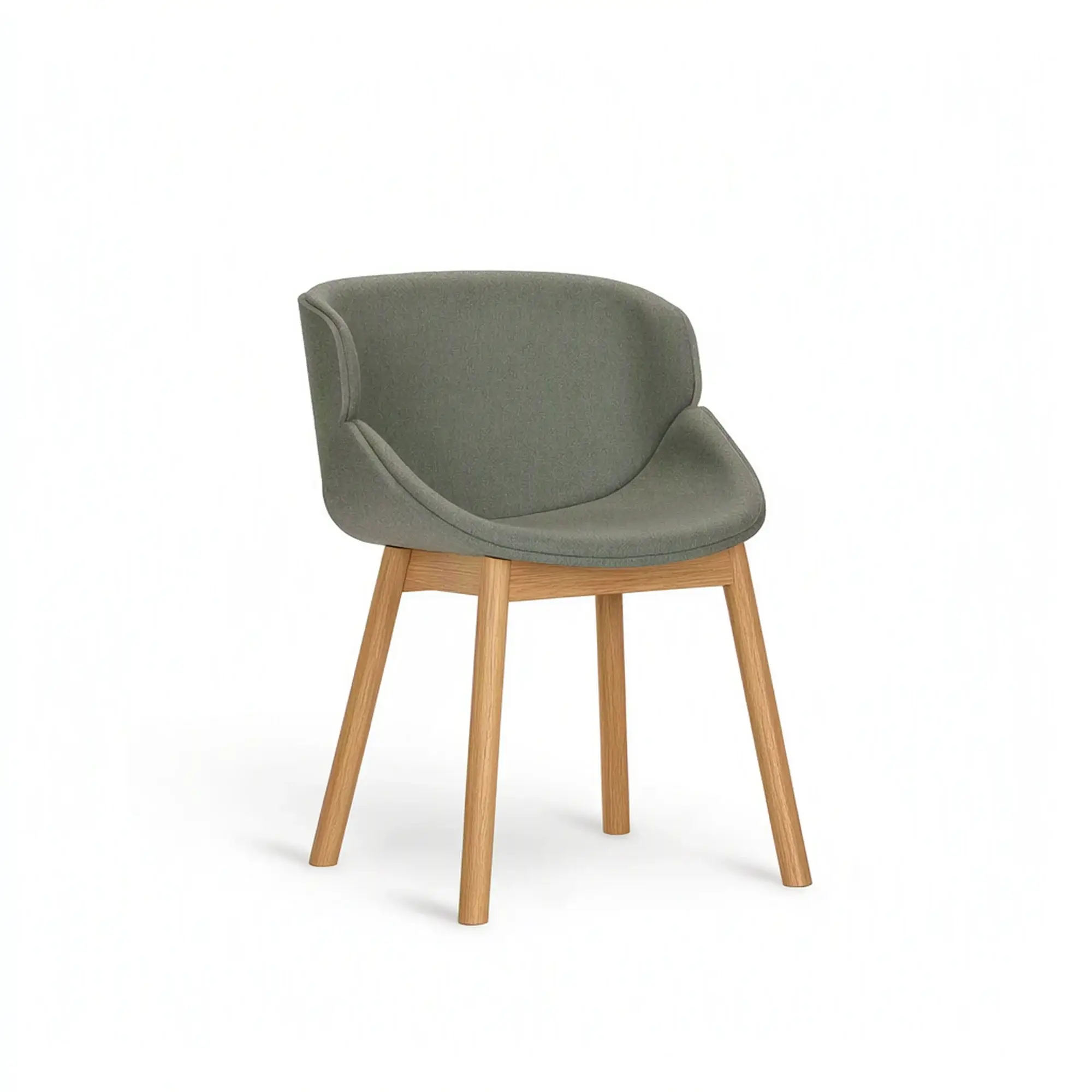 Silla ARIA base de madera – Base de madera – roble teñido [B-5360-OAK] (2)