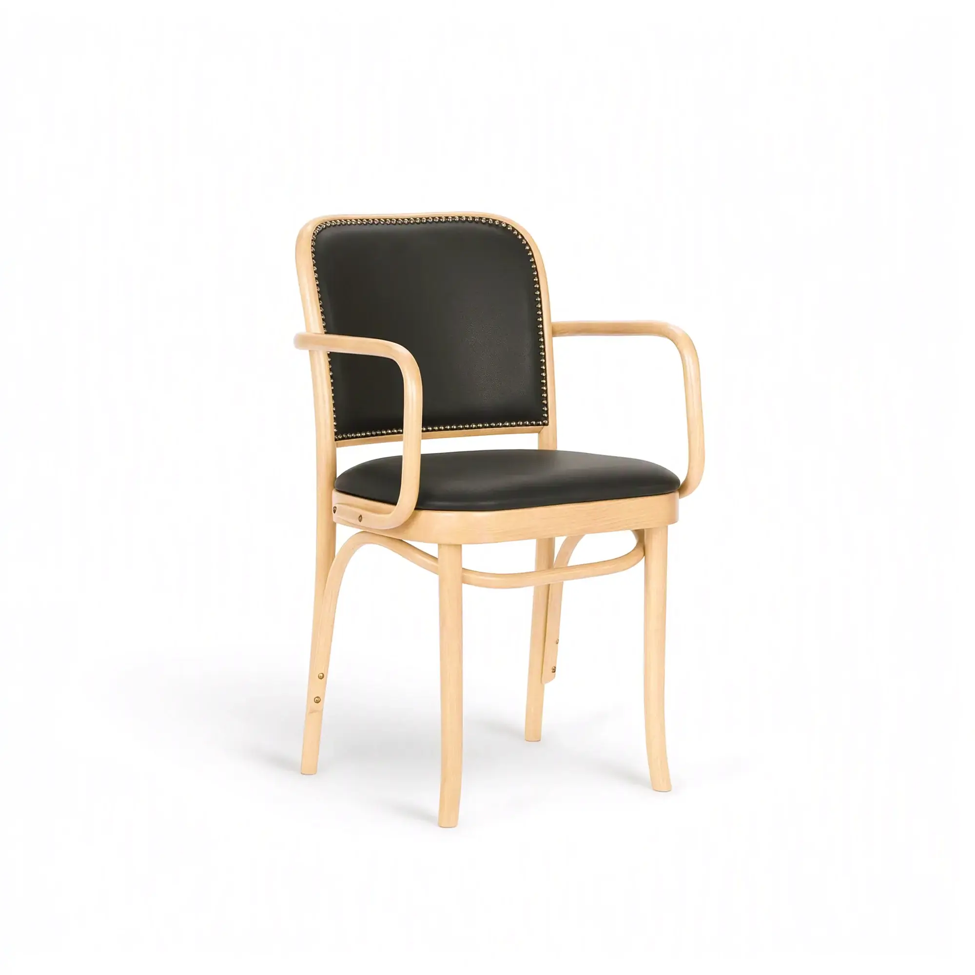 Butaca CLASSIC – Asiento y respaldo tapizados – haya clara M07 [B-8110U-M07] (12)