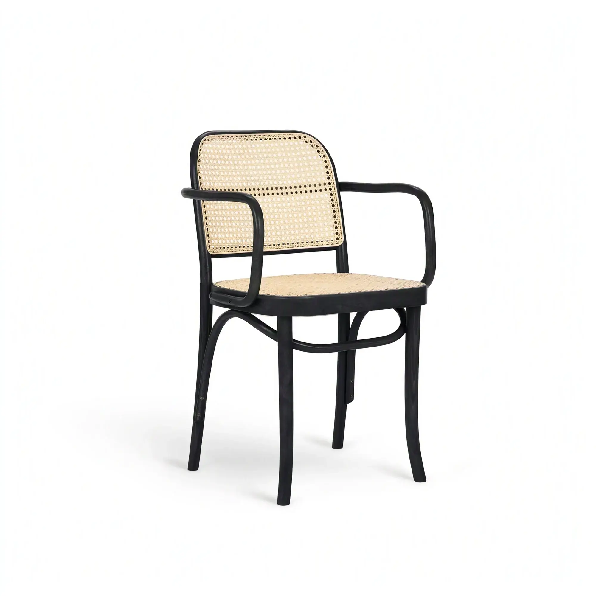 Butaca CLASSIC – Asiento y respaldo de rejilla en malla – haya negra M63 [B-8137-M63] (9)