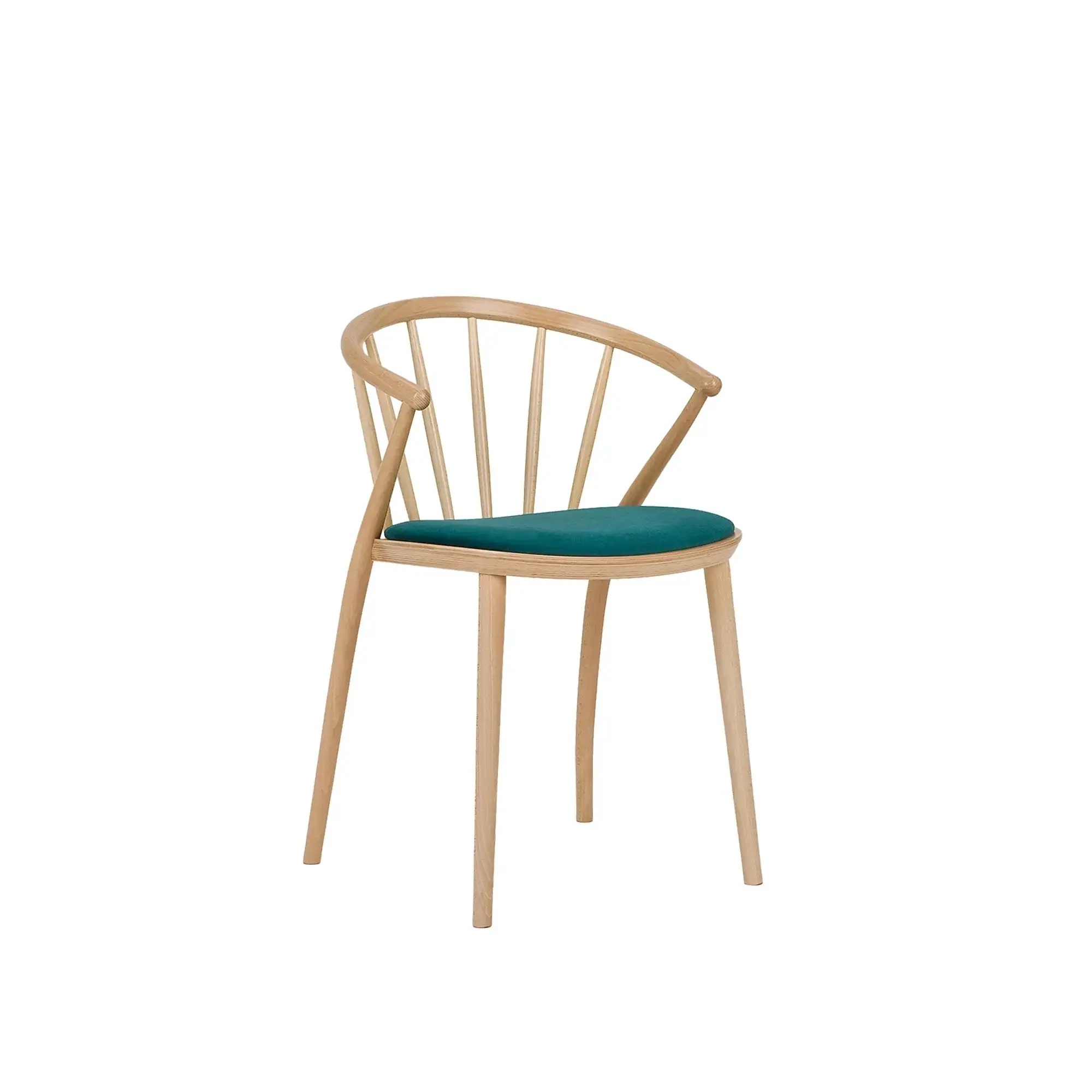Silla SUDOKU – Asiento tapizado · respaldo de madera – haya clara M07 [B-9820U-M07] (13)