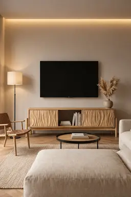 Mueble TV LINO - Muebles TV de Roble