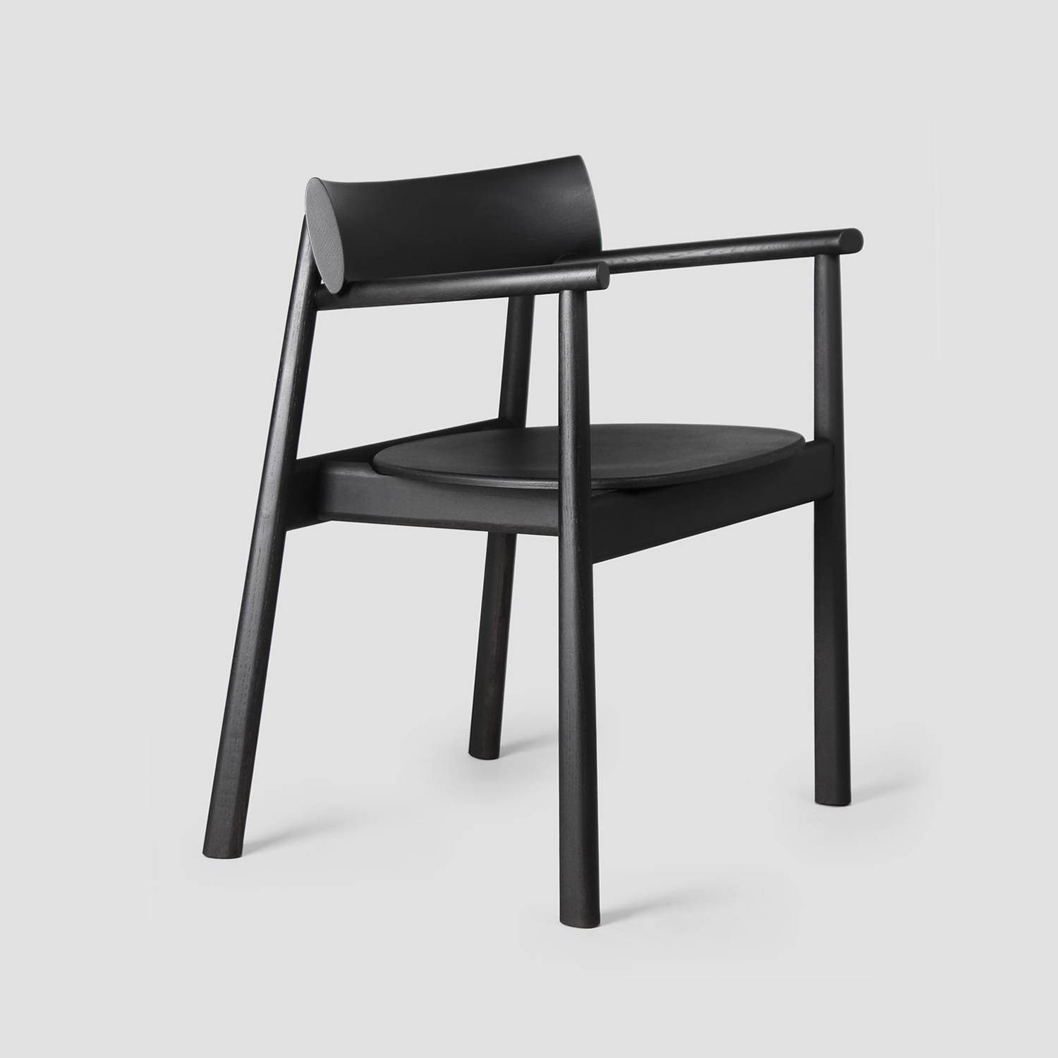 Silla ELIPSA - Sillas de Madera maciza de roble (4)